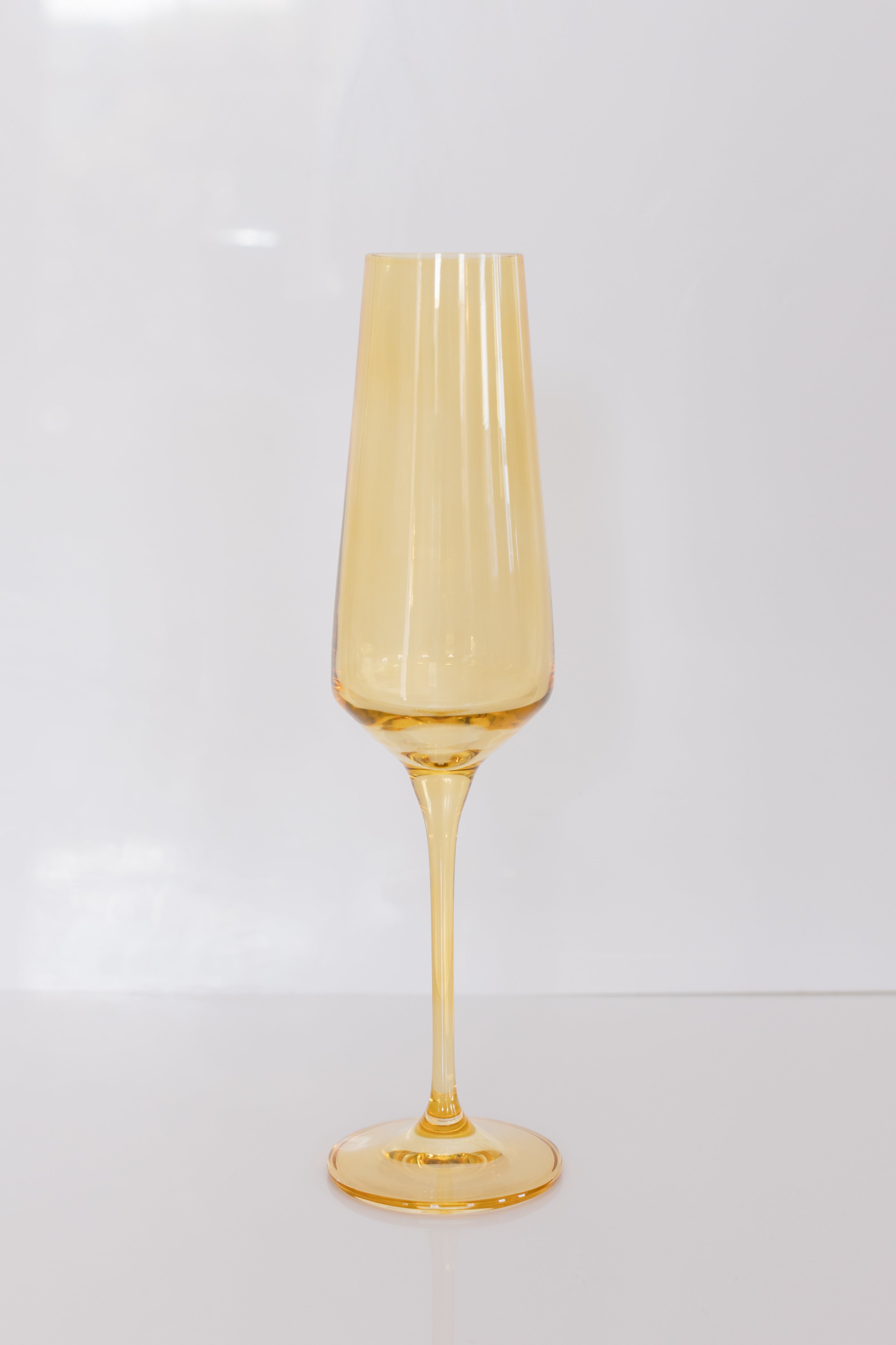 Estelle Colored Champagne Flute - Set of 2 {Yellow}