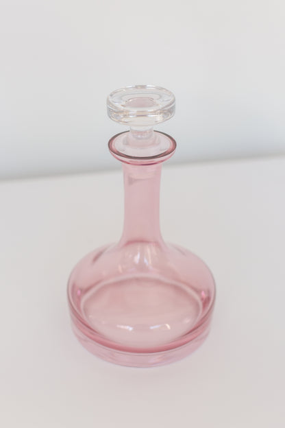 Estelle Colored Decanter- Vogue {Rose}