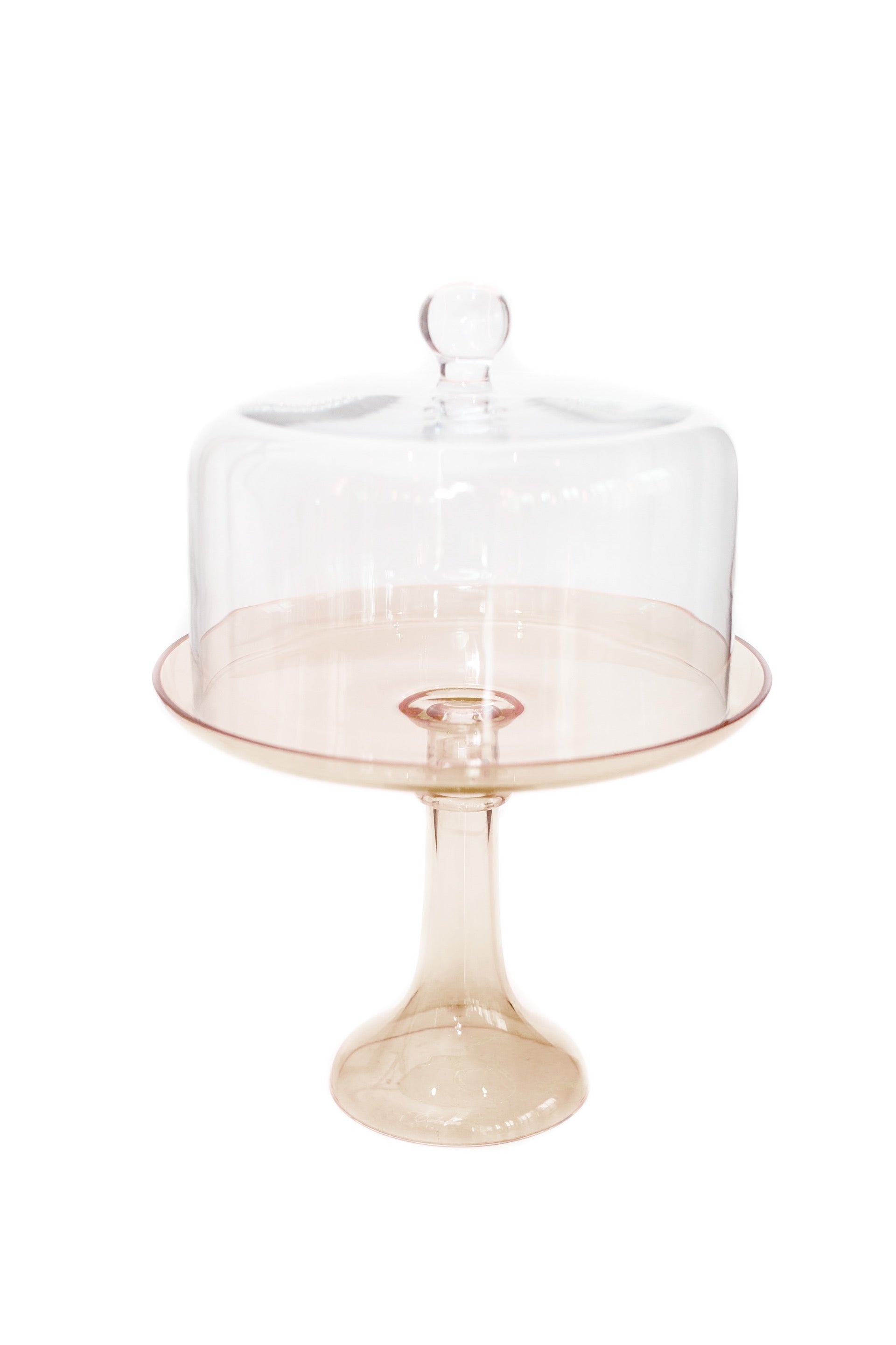 Estelle Cake Stand {Amber Smoke}