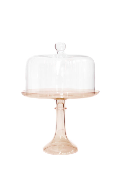 Estelle Cake Stand {Amber Smoke}