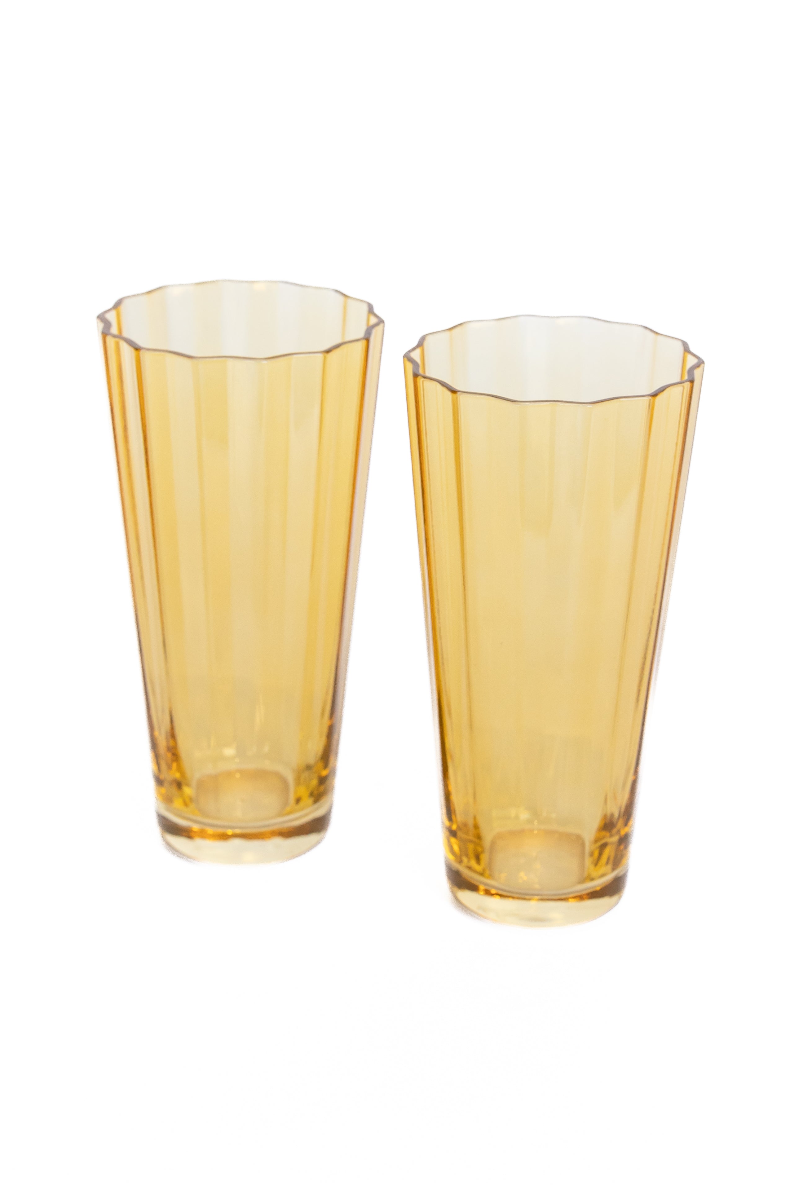 Estelle Colored Sunday High Balls - Set of 2 {Yellow}