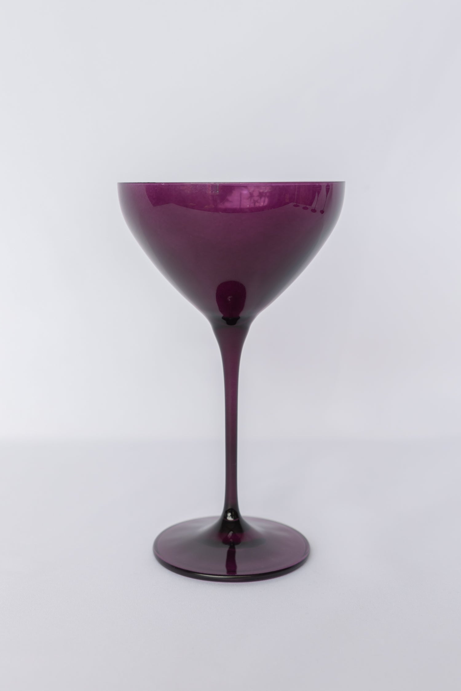 Estelle Colored Martini Glass - Set of 2 {Amethyst}