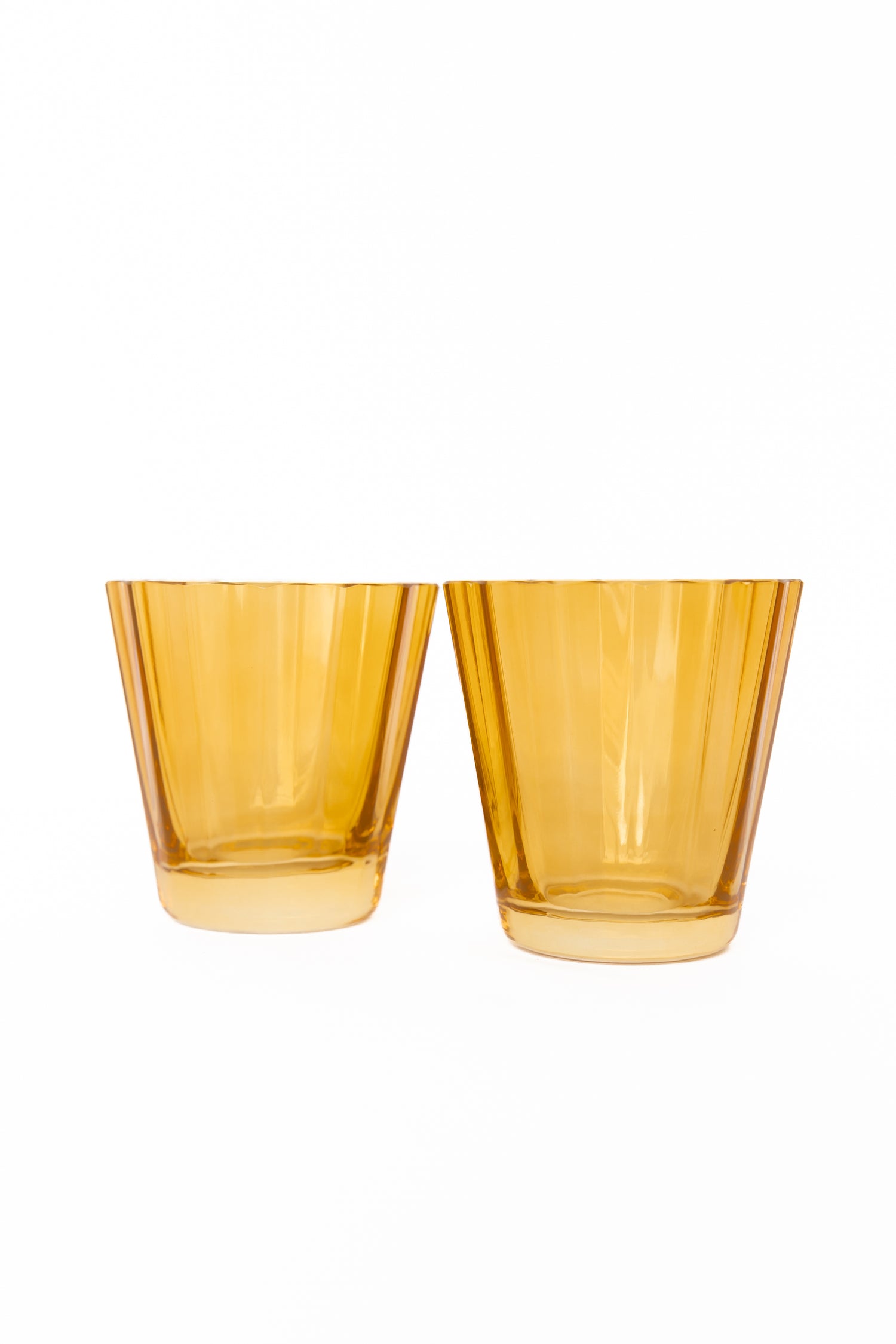 Estelle Colored Sunday Low Balls - Set of 2 {Butterscotch}