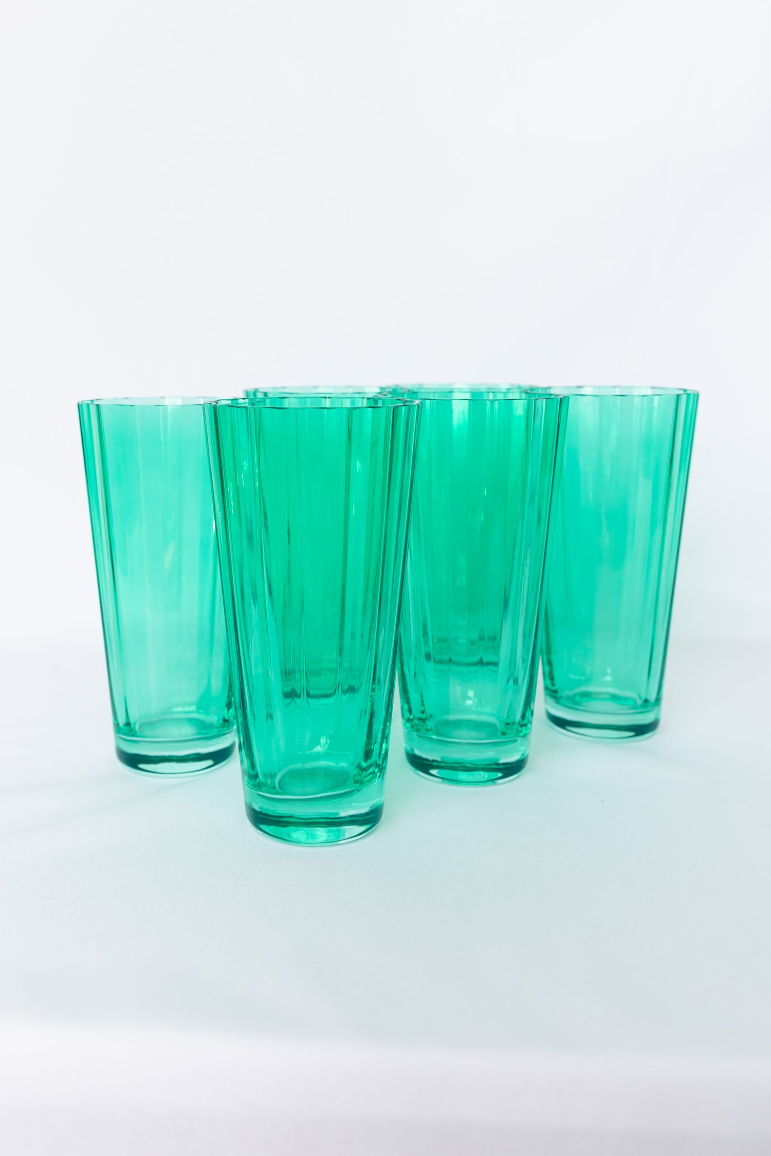 Estelle Colored Sunday High Balls - Set of 6 {Kelly Green}