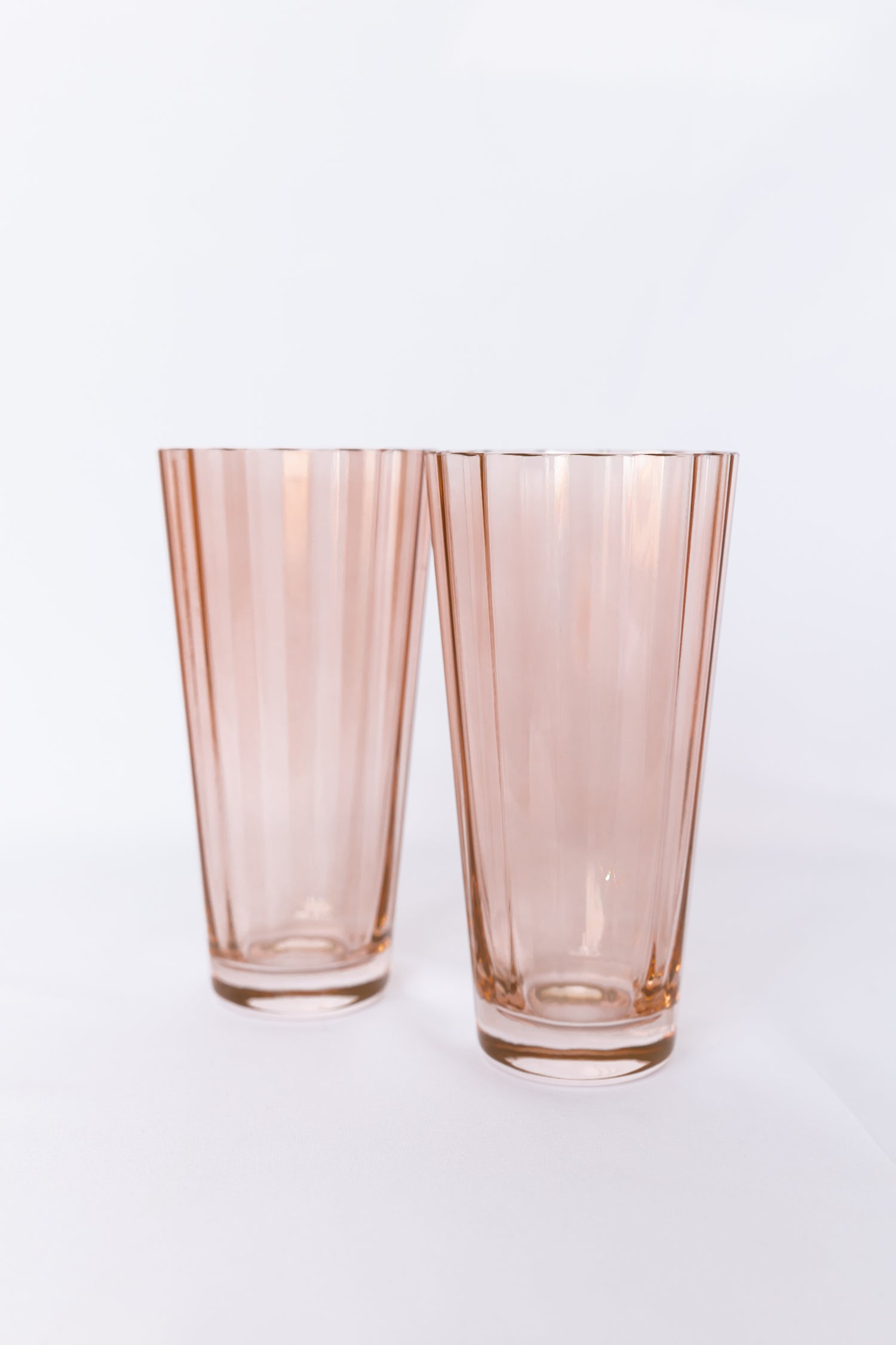 Estelle Colored Sunday High Balls - Set of 2 {Blush Pink}