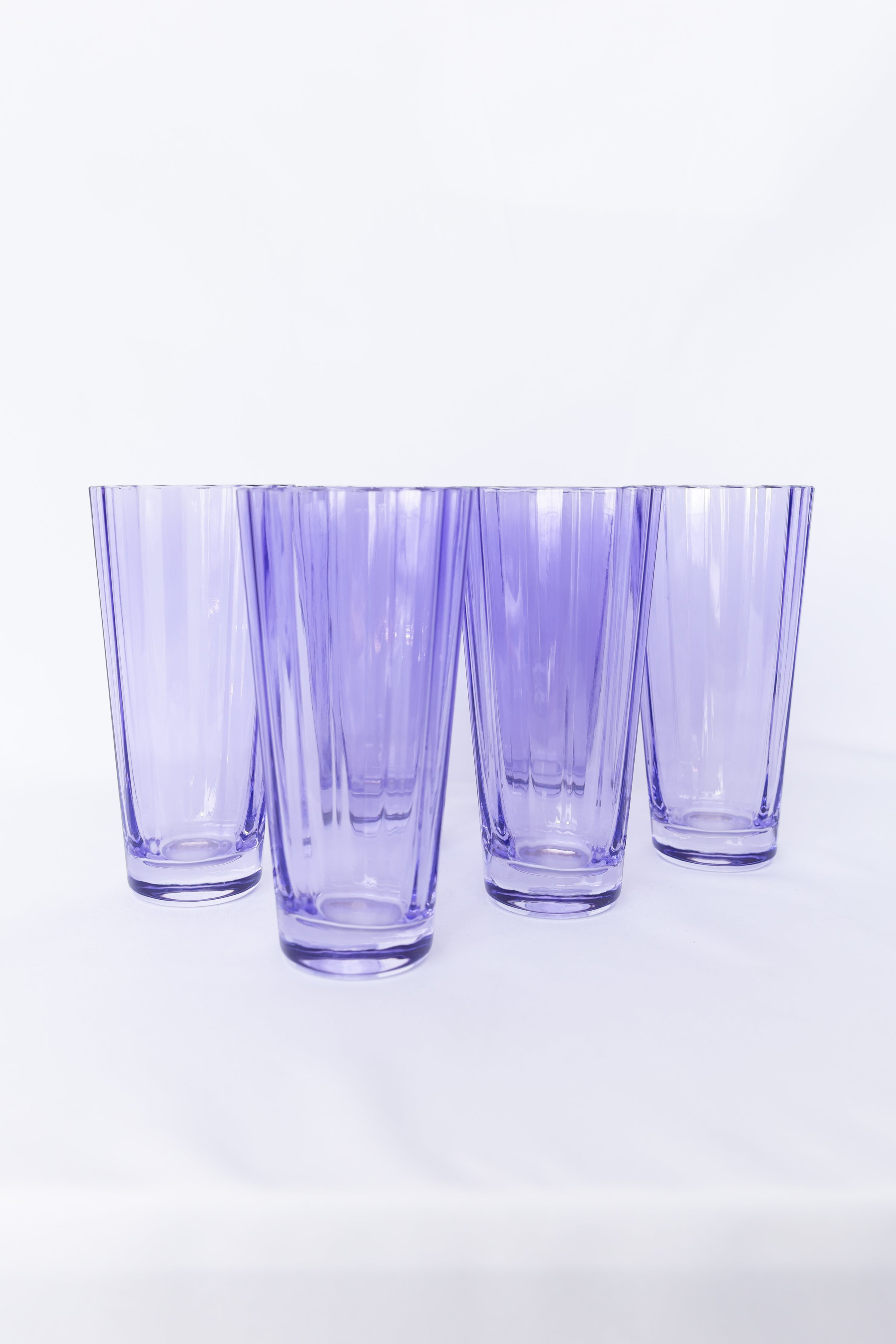 Estelle Colored Sunday High Balls - Set of 6 {Lavender}