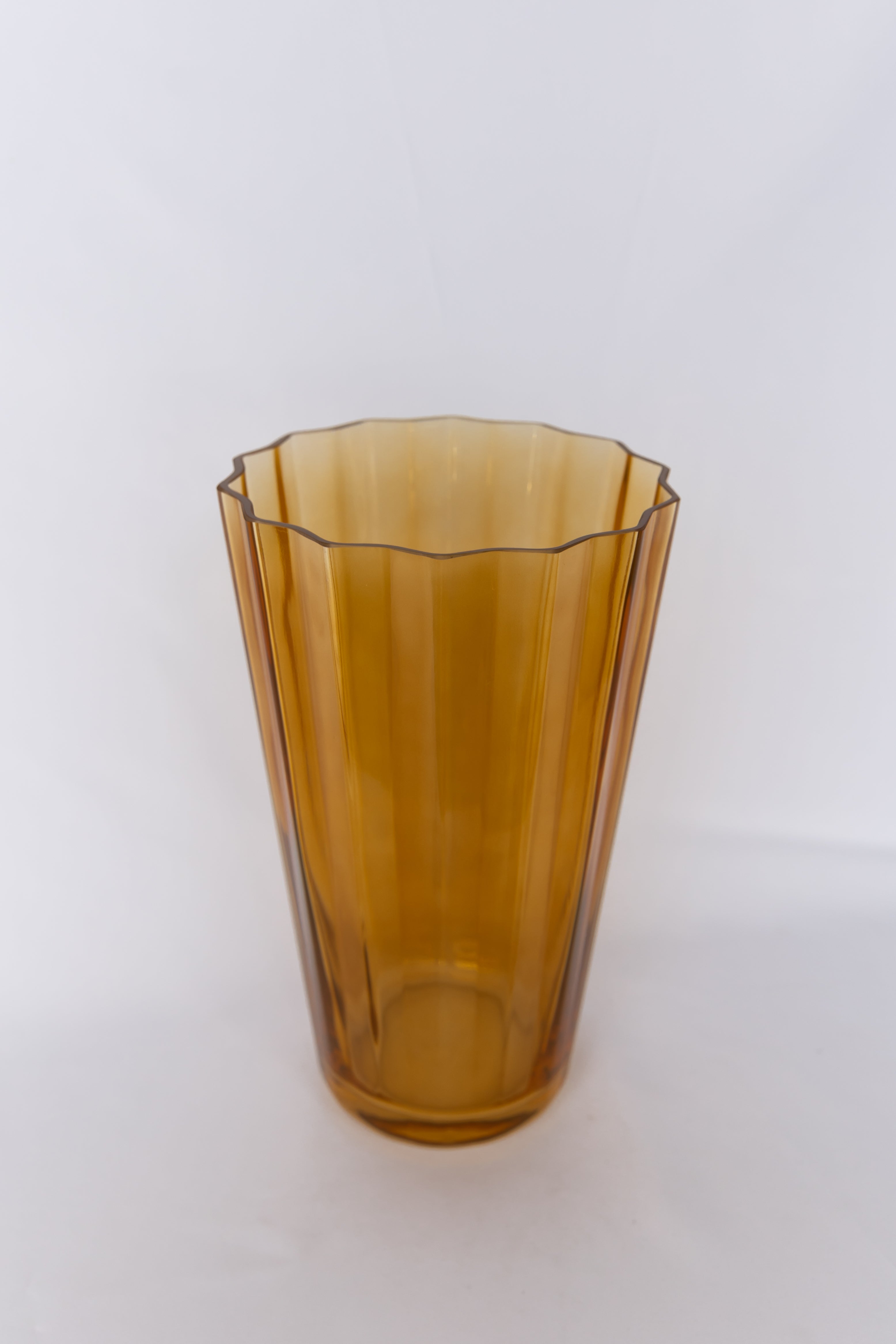 Estelle Colored Sunday Vase - {Butterscotch}