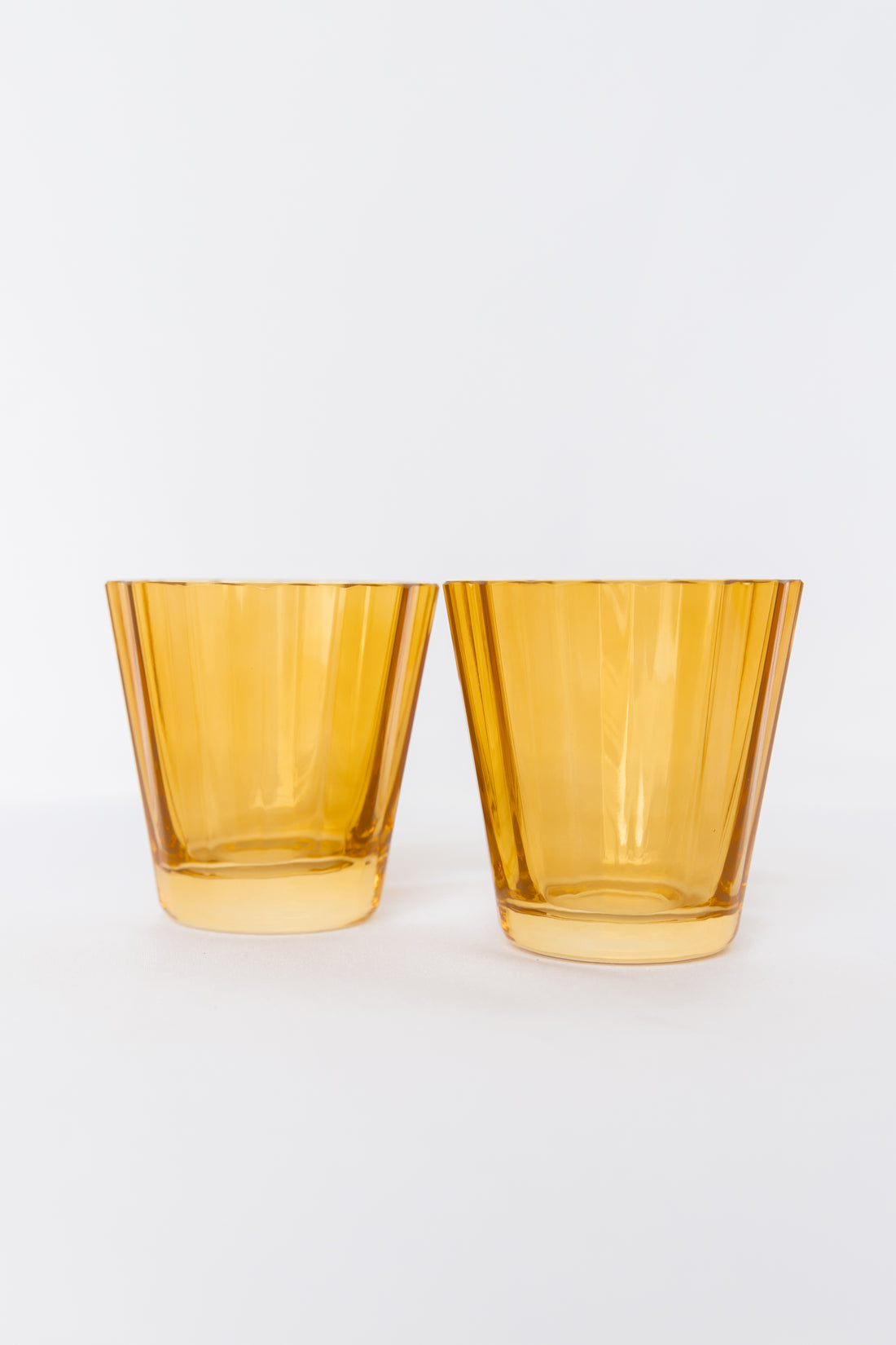 Estelle Colored Sunday Low Balls - Set of 2 {Butterscotch}