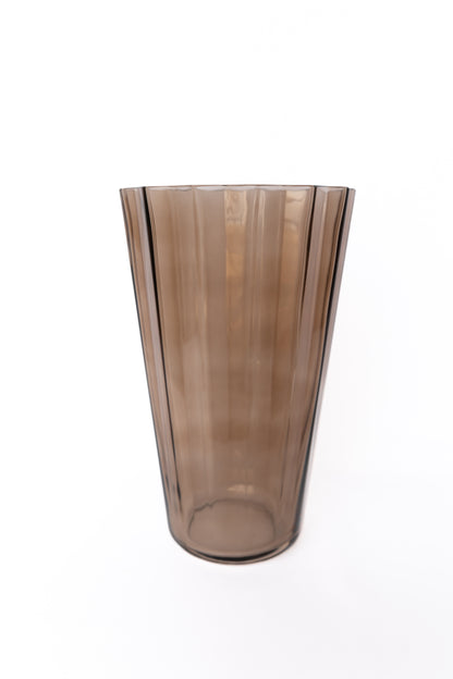 Estelle Colored Sunday Vase - {Amber Smoke}