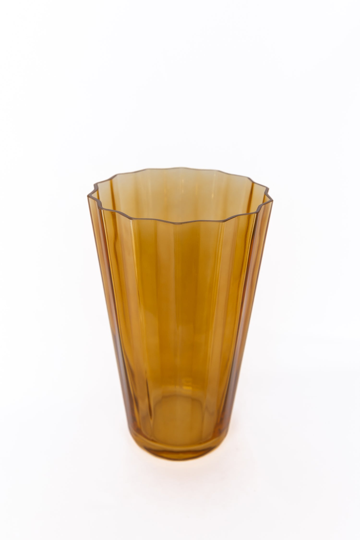 Estelle Colored Sunday Vase - {Butterscotch}