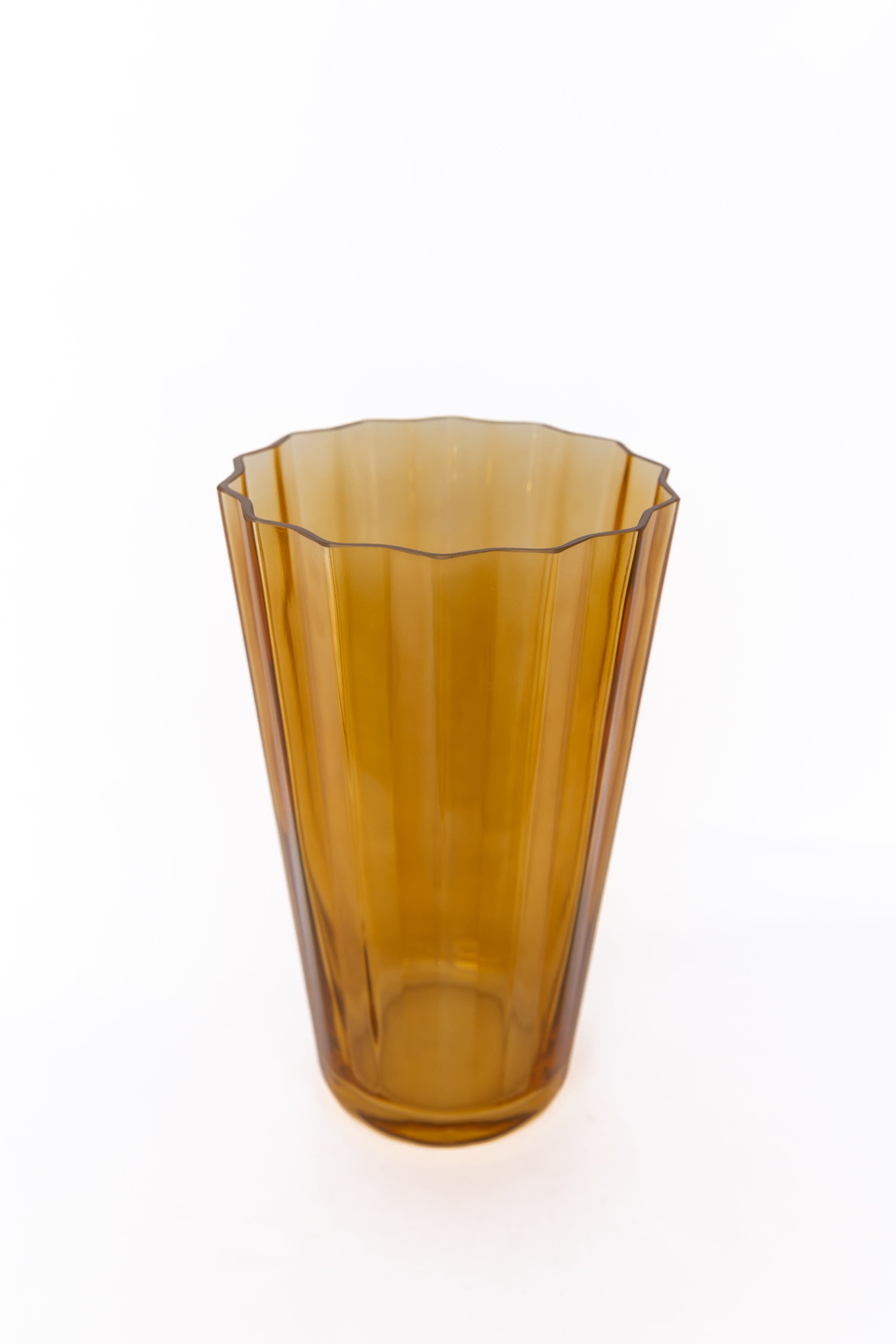 Estelle Colored Sunday Vase - {Butterscotch}