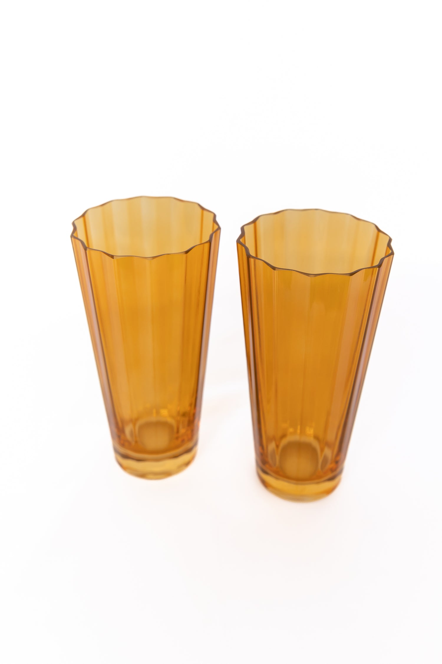 Estelle Colored Sunday High Balls - Set of 2 {Butterscotch}