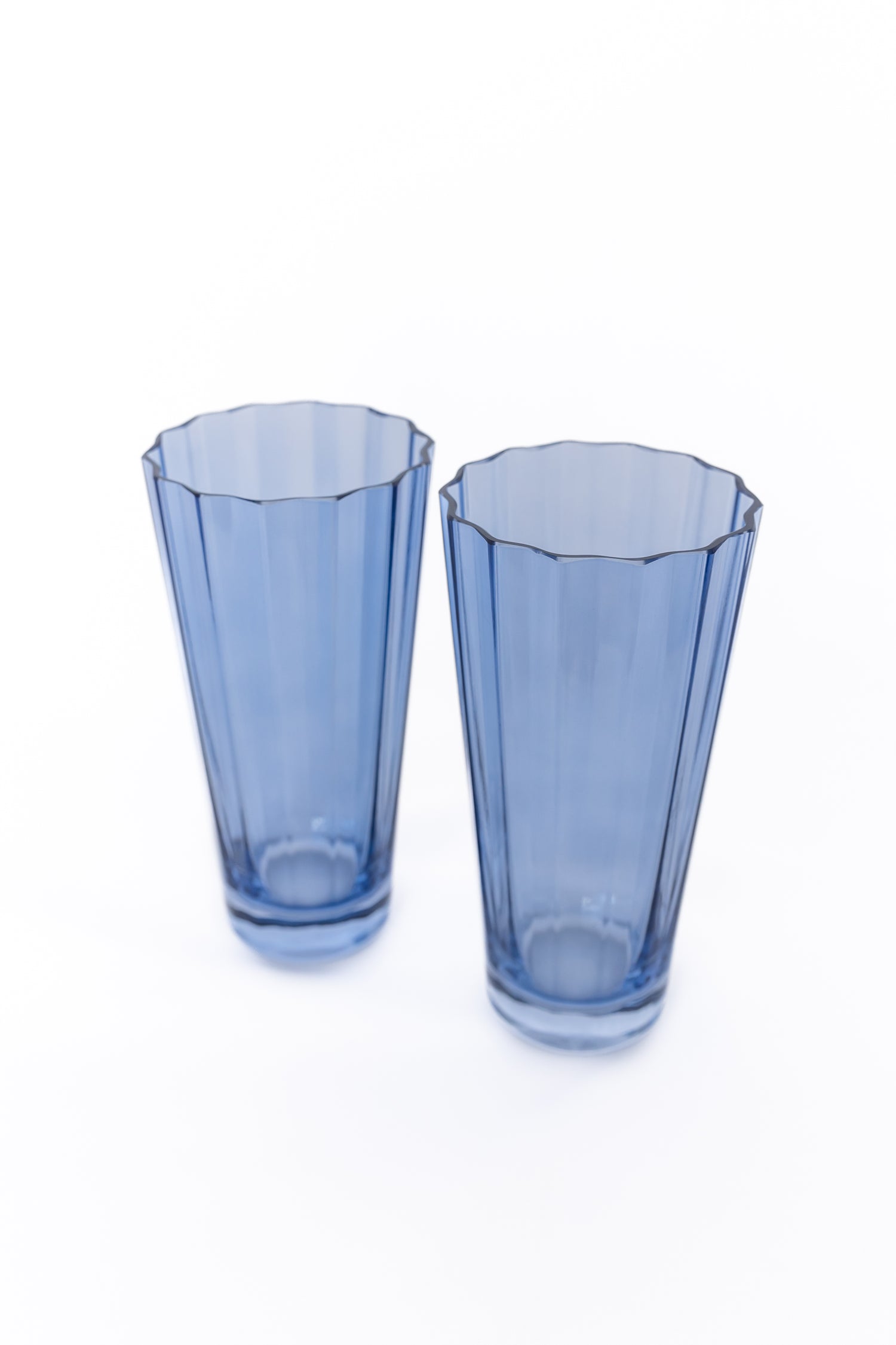 Estelle Colored Sunday High Balls - Set of 2 {Cobalt Blue}