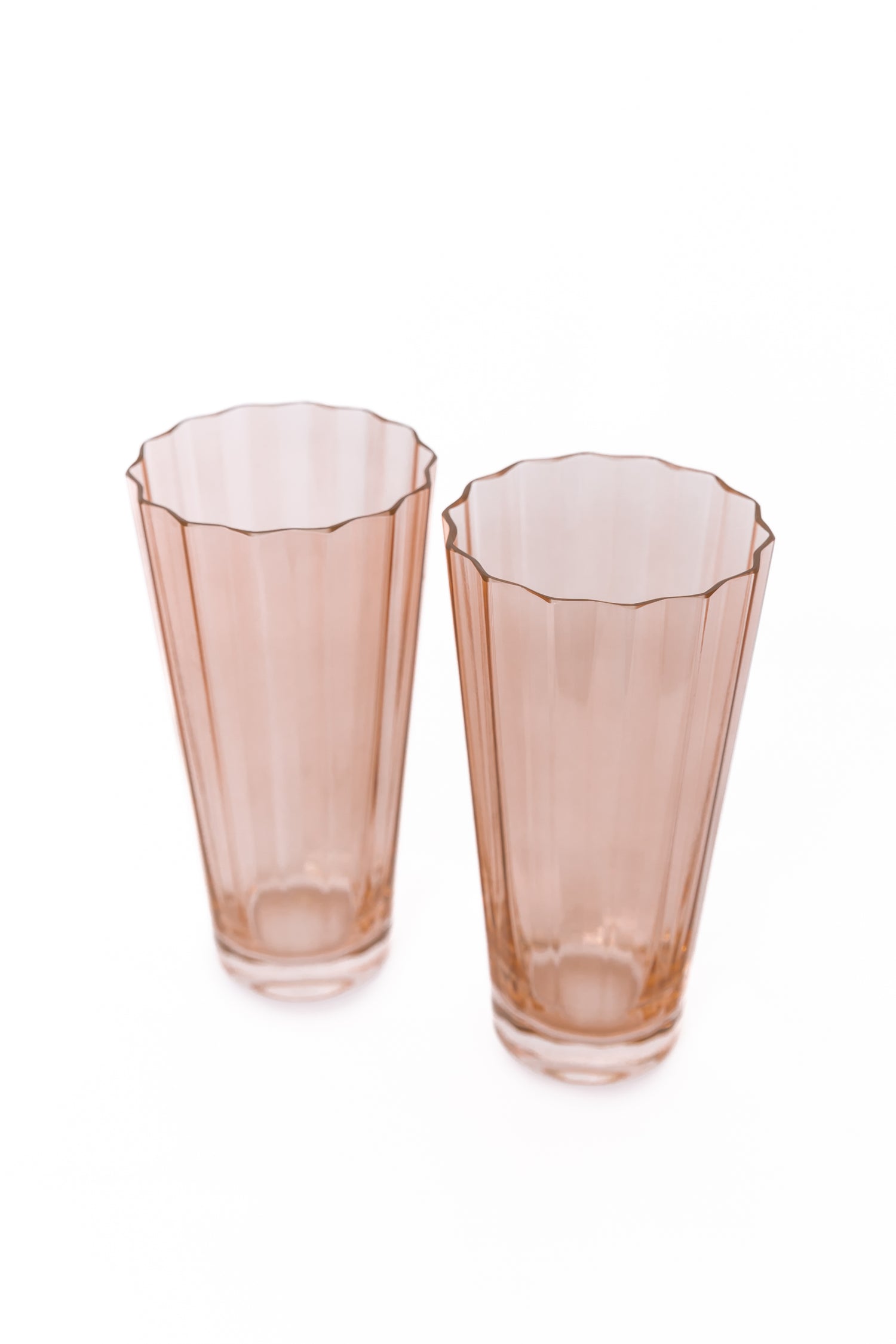 Estelle Colored Sunday High Balls - Set of 2 {Blush Pink}