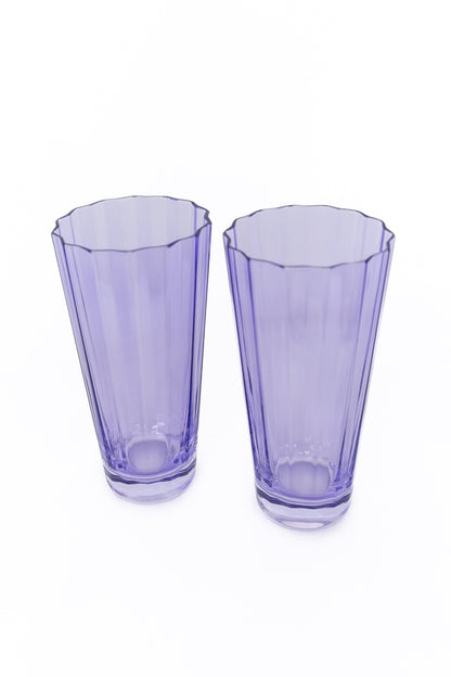 Estelle Colored Sunday High Balls - Set of 2 {Lavender}