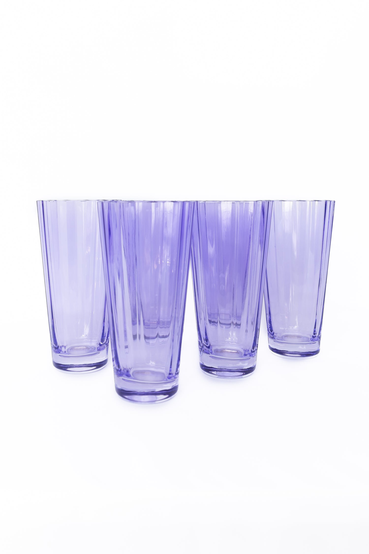 Estelle Colored Sunday High Balls - Set of 6 {Lavender}