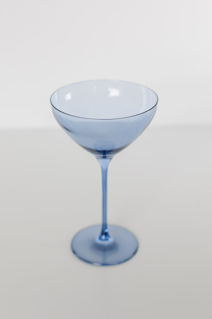 Estelle Colored Martini Glass - Set of 2 {Cobalt Blue}