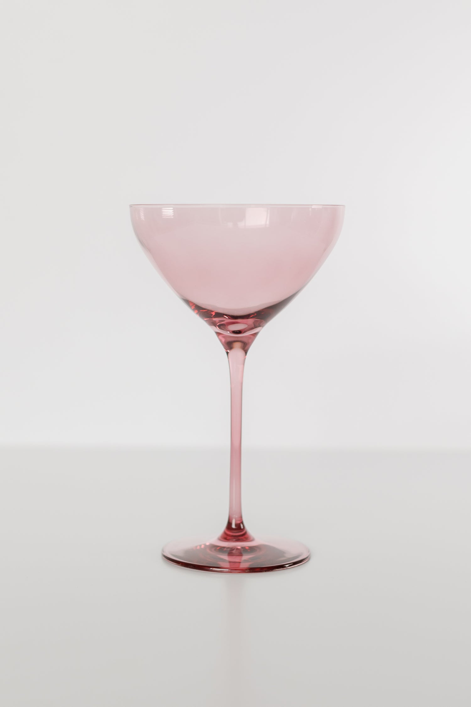 Estelle Colored Martini Glass - Set of 2 {Rose}