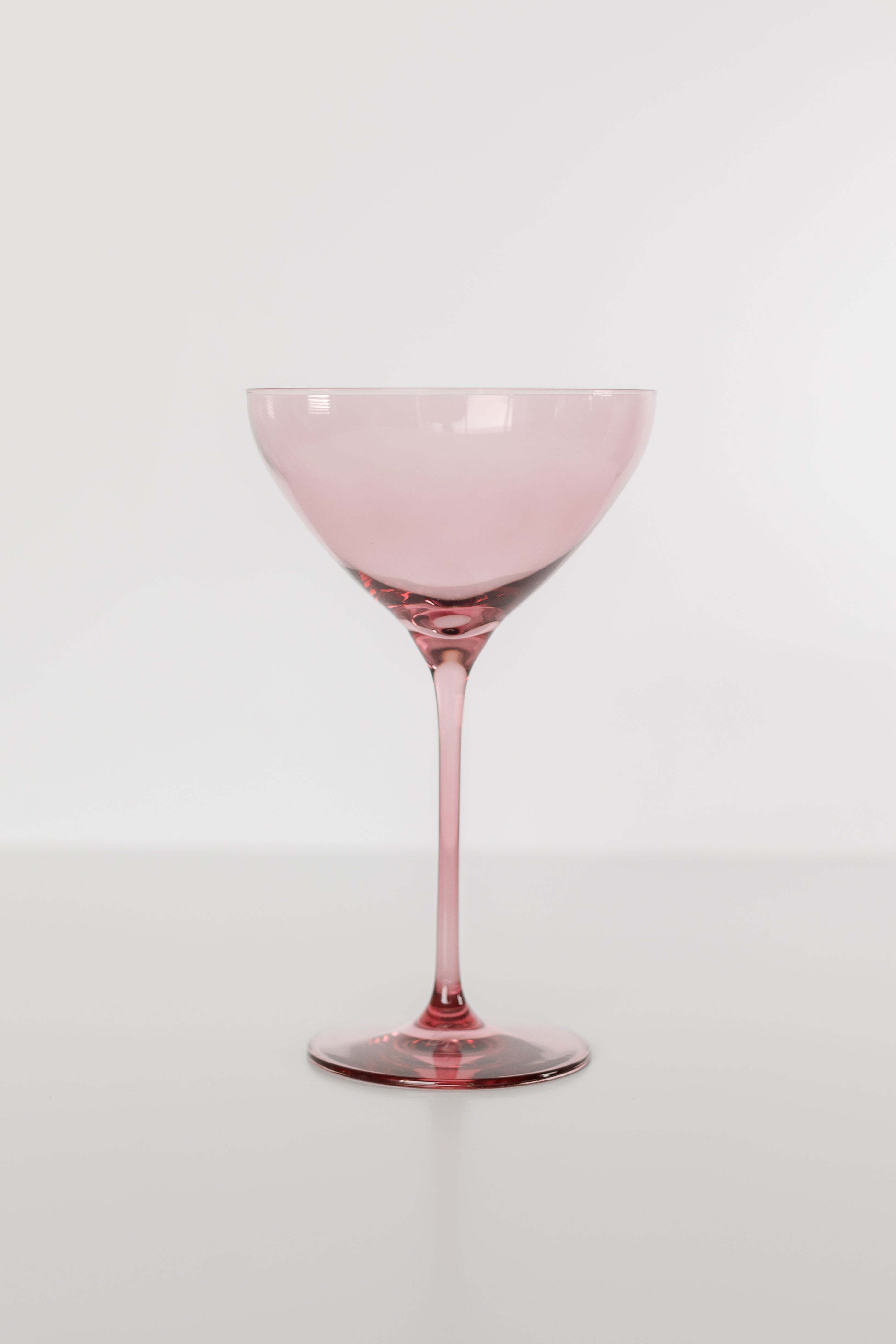 Estelle Colored Martini Glass - Set of 2 {Rose}