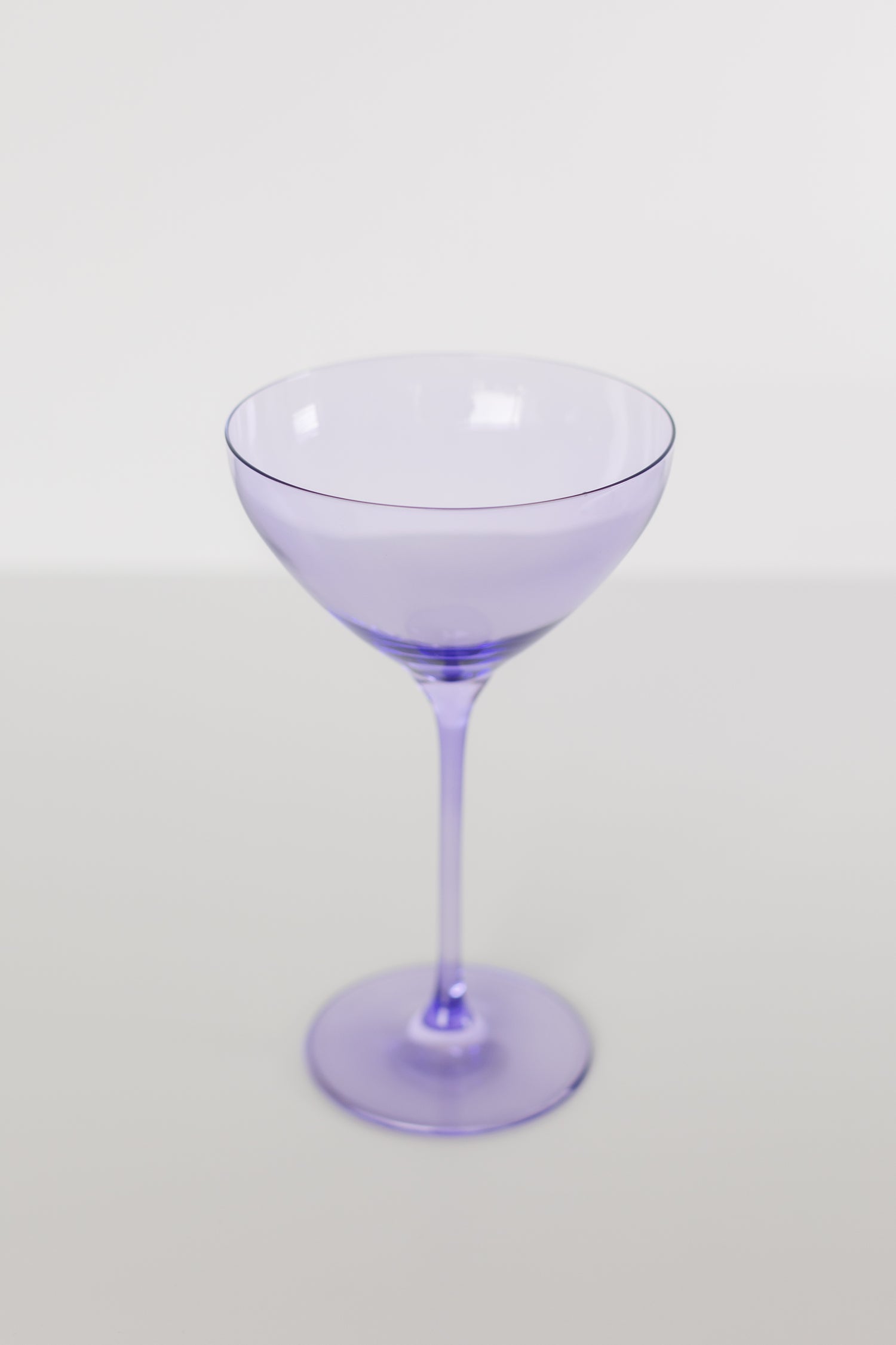 Estelle Colored Martini Glass - Set of 2 {Lavender}