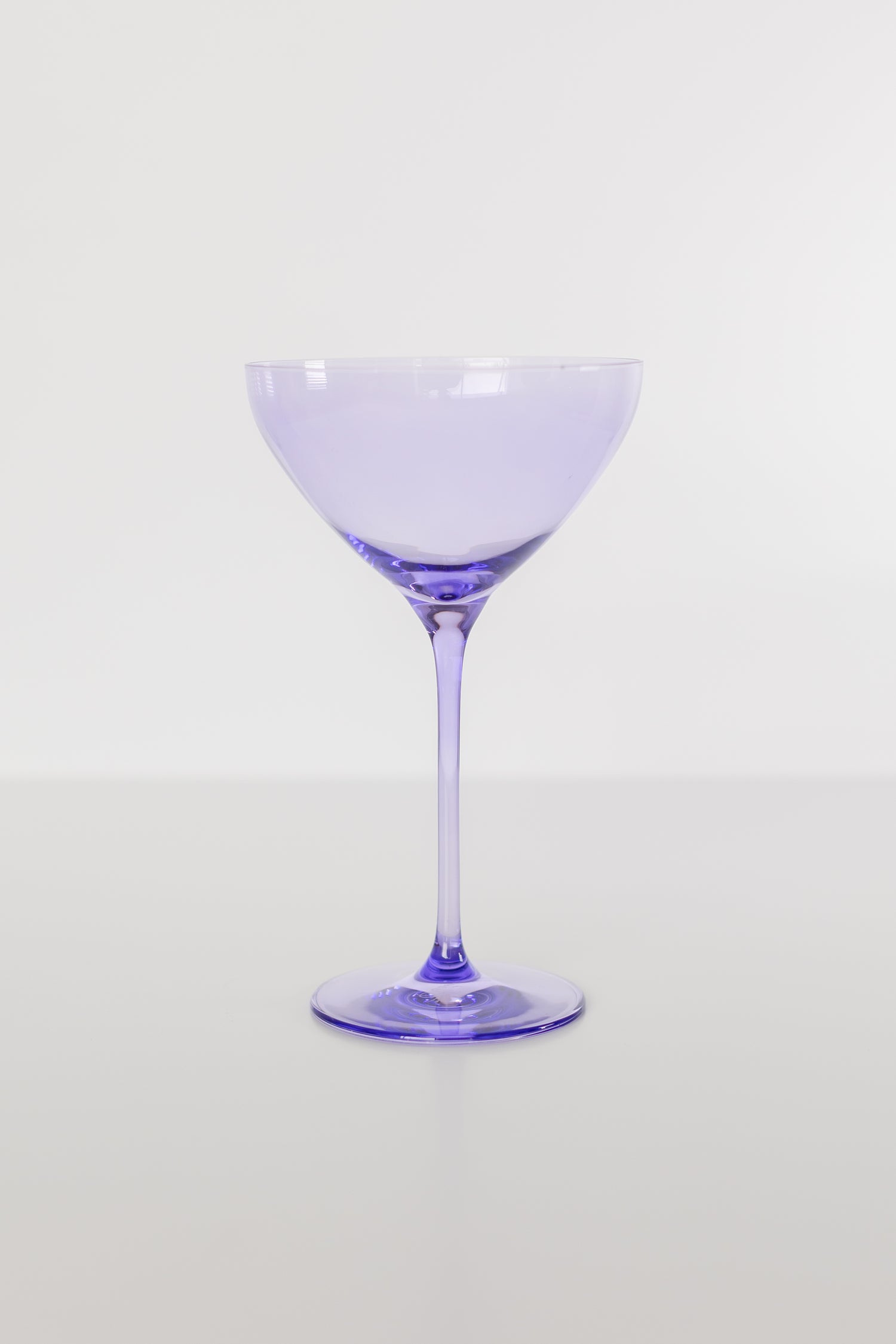 Estelle Colored Martini Glass - Set of 2 {Lavender}