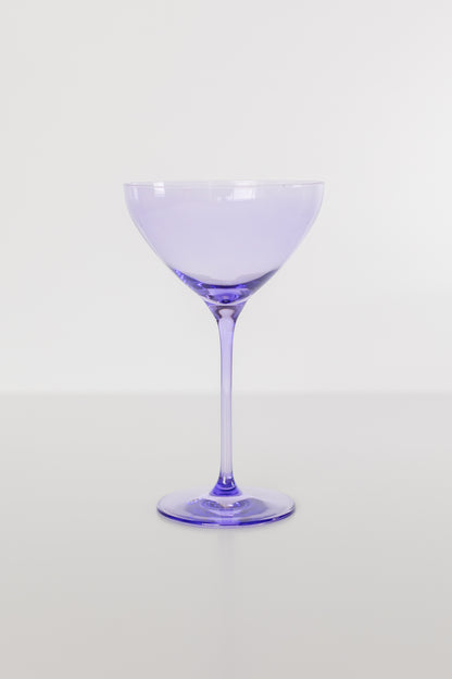 Estelle Colored Martini Glass - Set of 2 {Lavender}