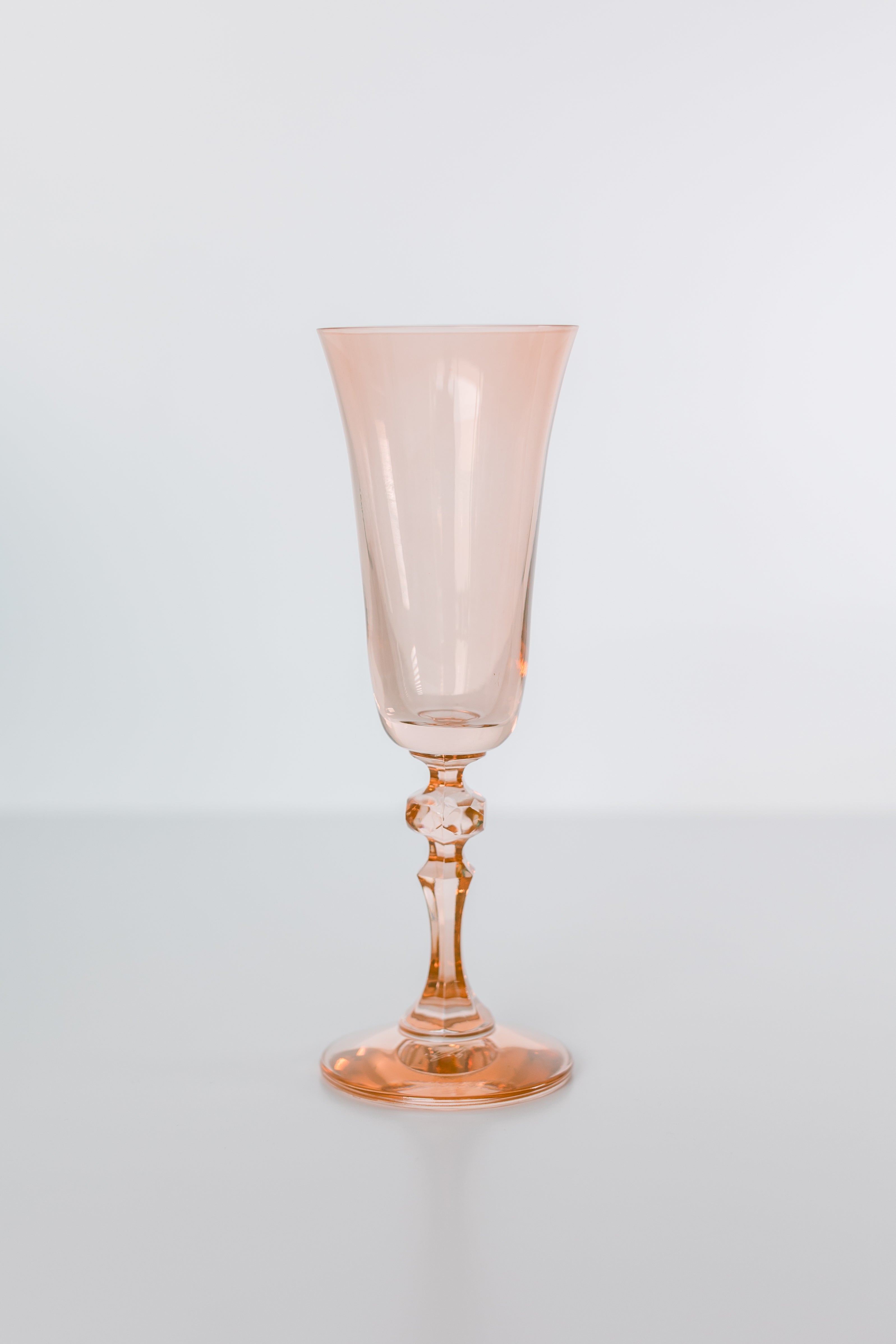 Estelle Colored Regal Flute - Set of 2 {Blush Pink}