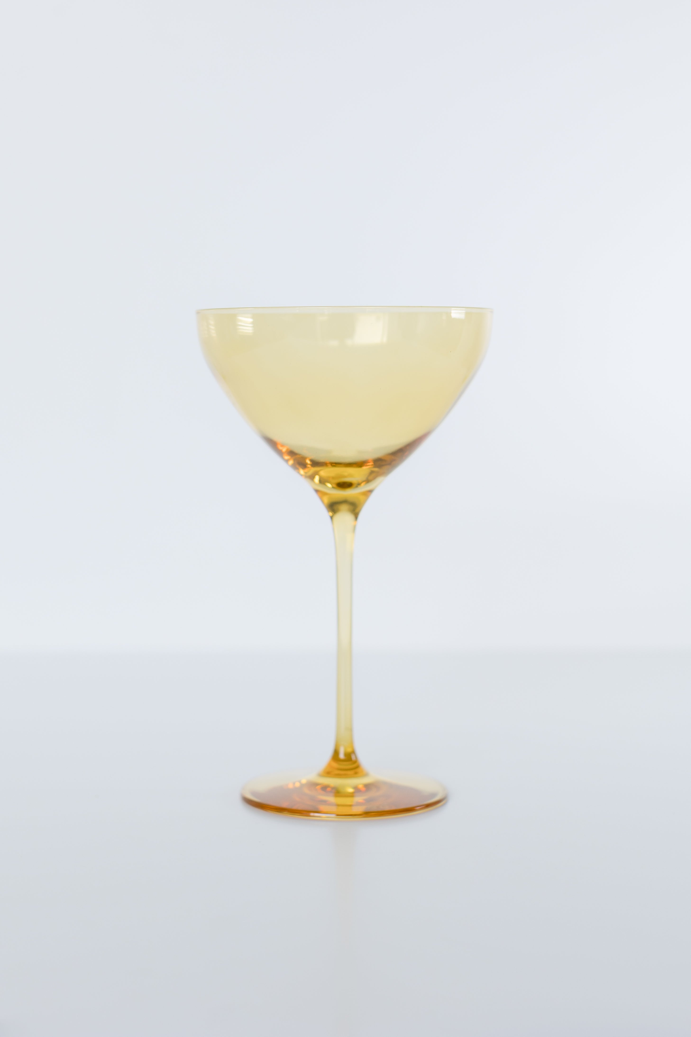 Estelle Colored Martini Glass - Set of 2 {Yellow}