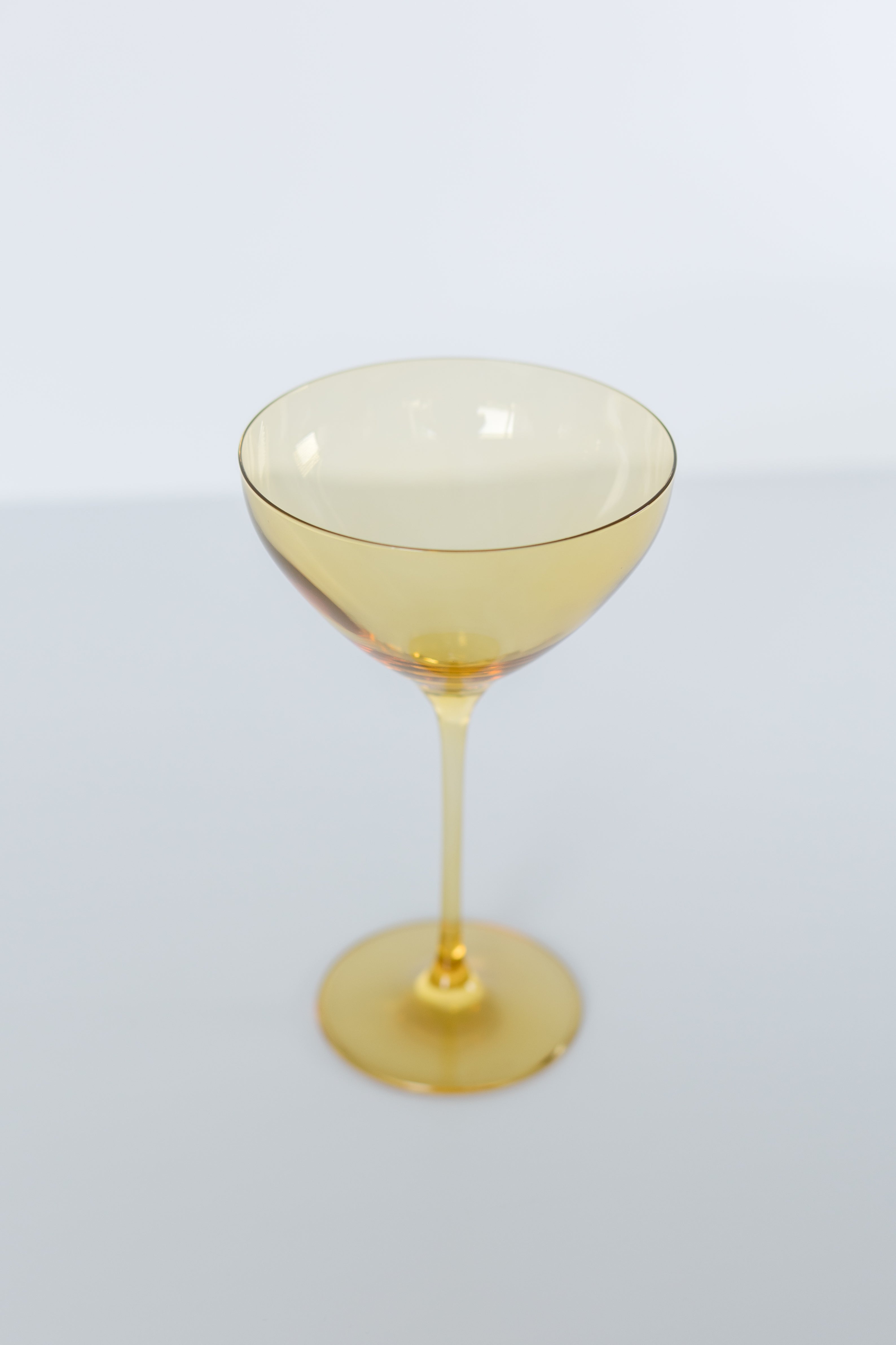 Estelle Colored Martini Glass - Set of 2 {Yellow}