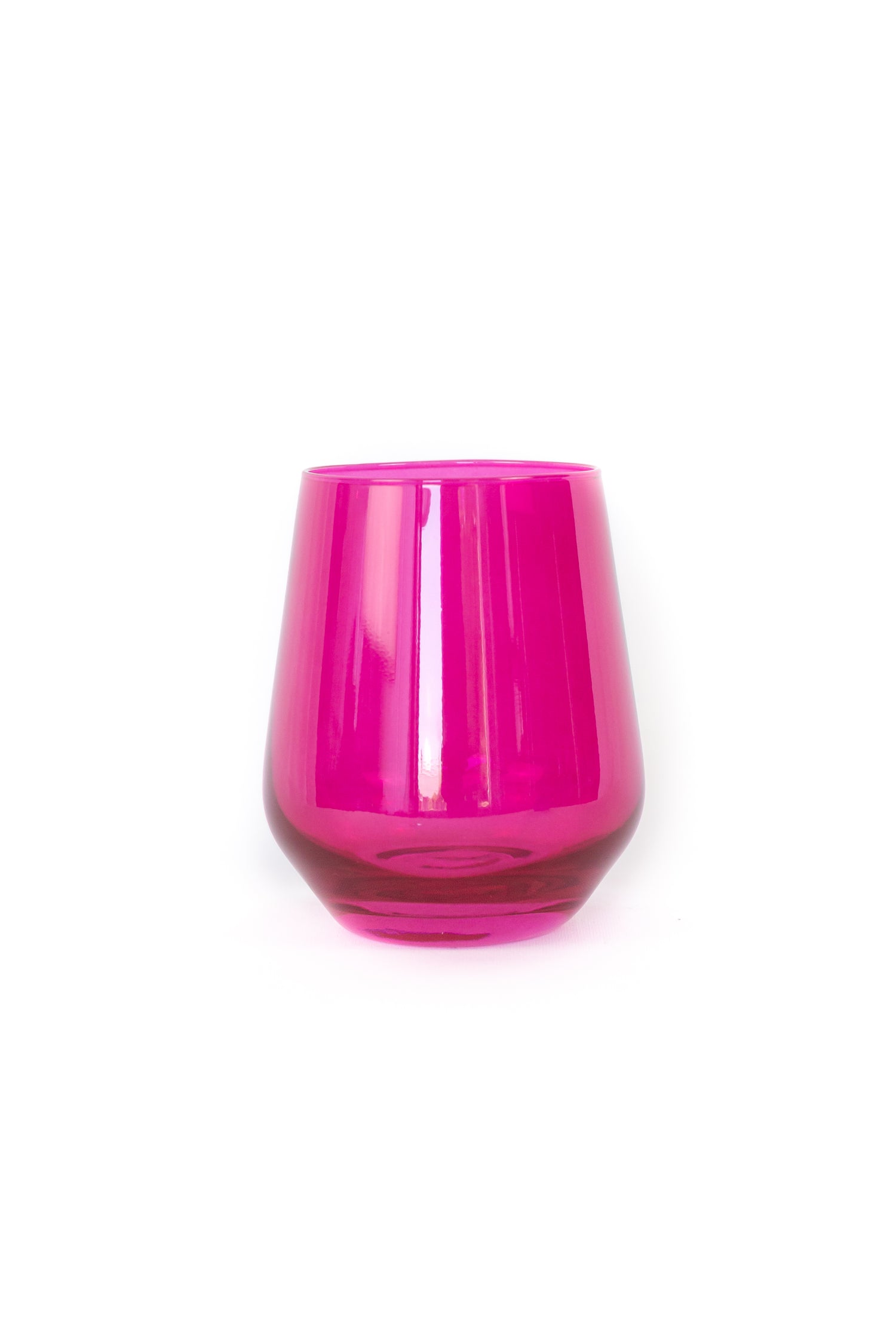 Estelle Colored Wine Stemless - Set of 6 {Viva Magenta (Our Fuchsia)}