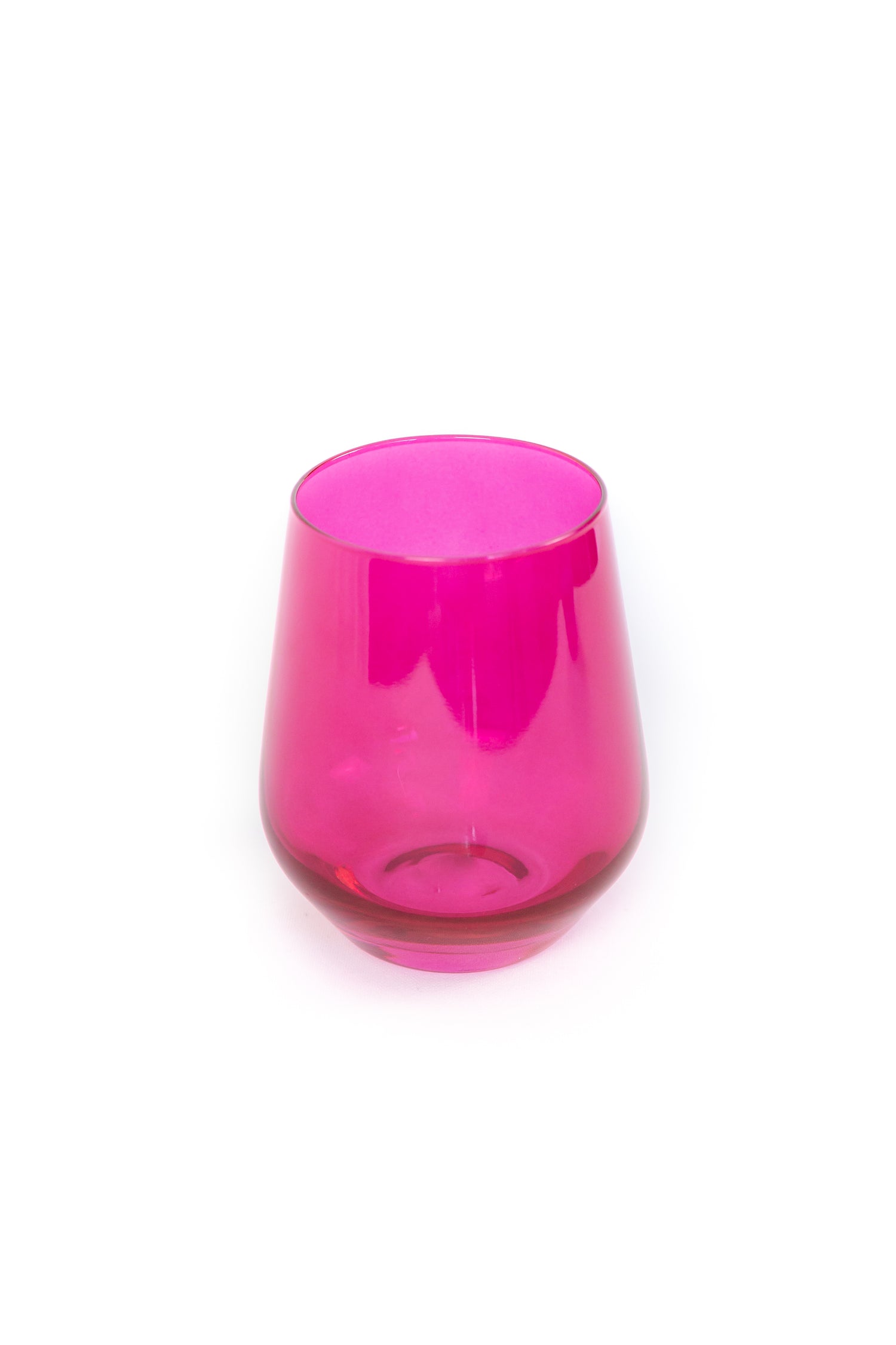 Estelle Colored Wine Stemless - Set of 6 {Viva Magenta (Our Fuchsia)}