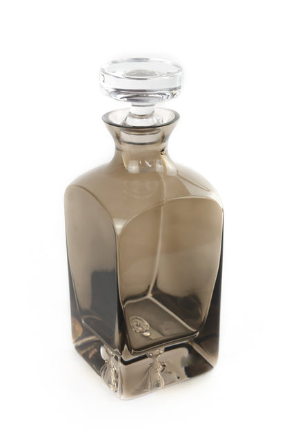 Estelle Colored Decanter- Heritage {Gray Smoke}