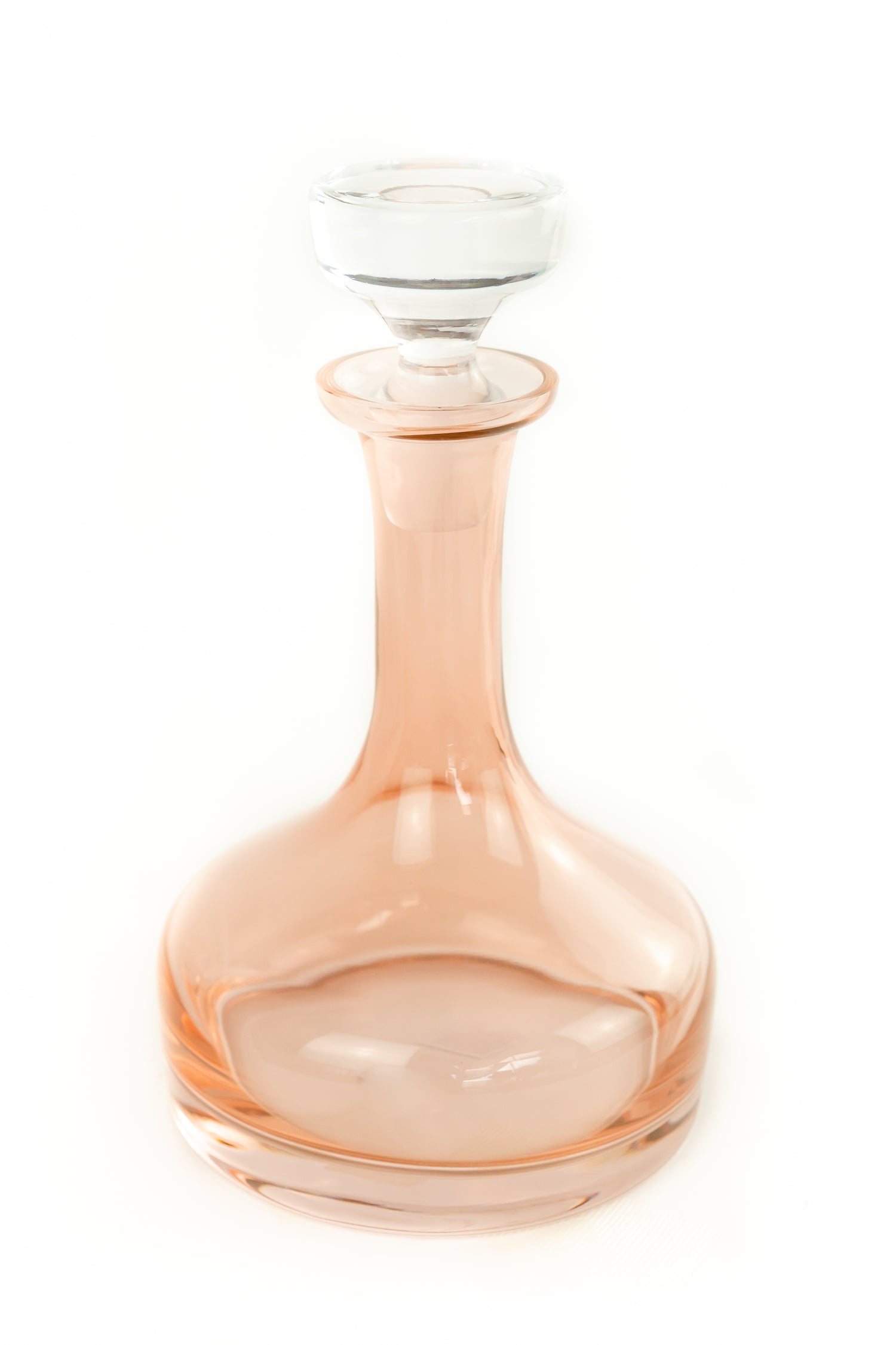 Estelle Colored Decanter- Vogue {Blush Pink}