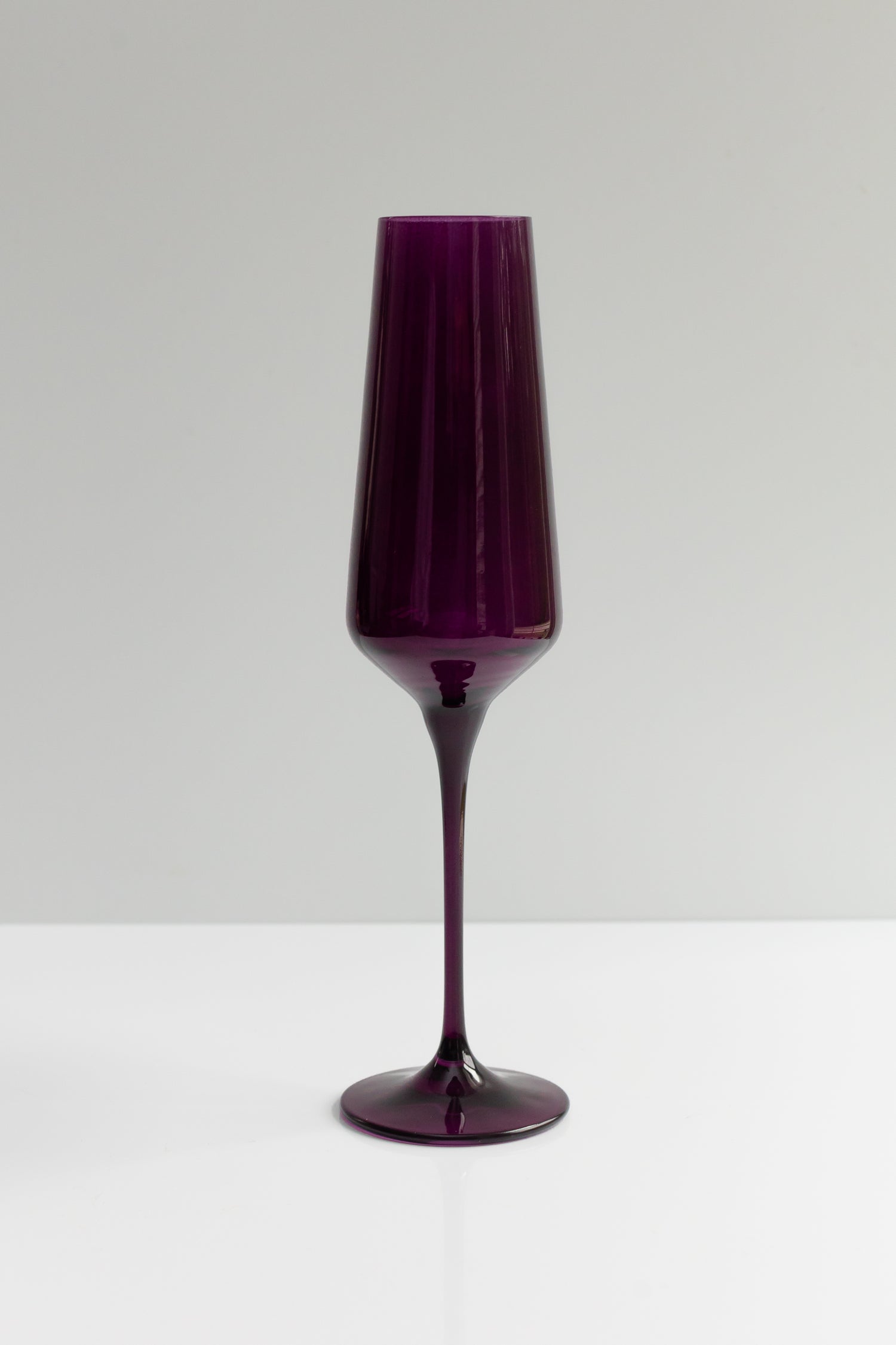 Estelle Colored Champagne Flute - Set of 2 {Amethyst}