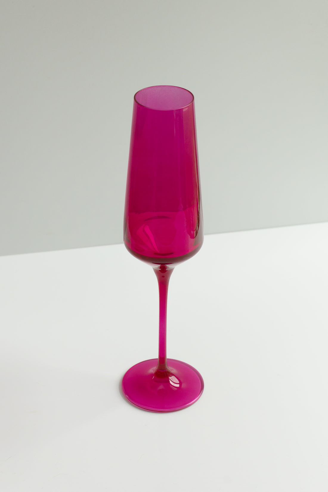 Estelle Colored Champagne Flute - Set of 2 {Viva Magenta (Our Fuchsia)}