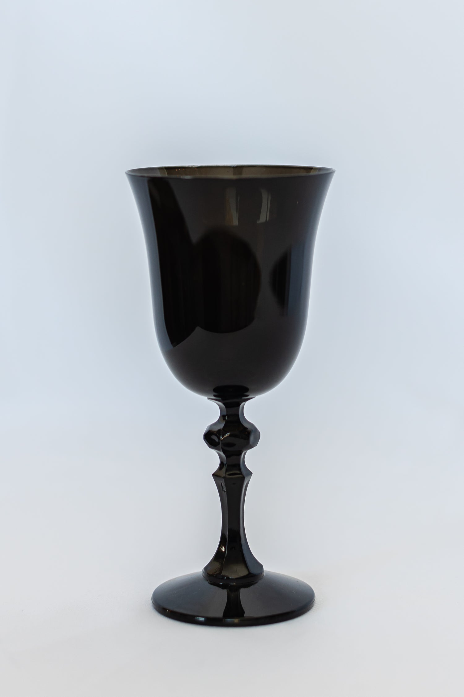 Estelle Colored Regal Goblet - Set of 2 {Black}