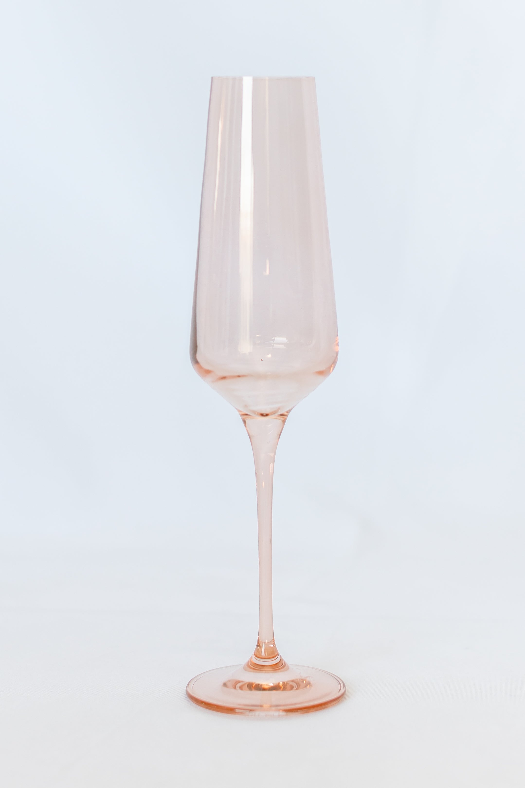 Estelle Colored Champagne Flute - Set of 2 {Blush Pink}