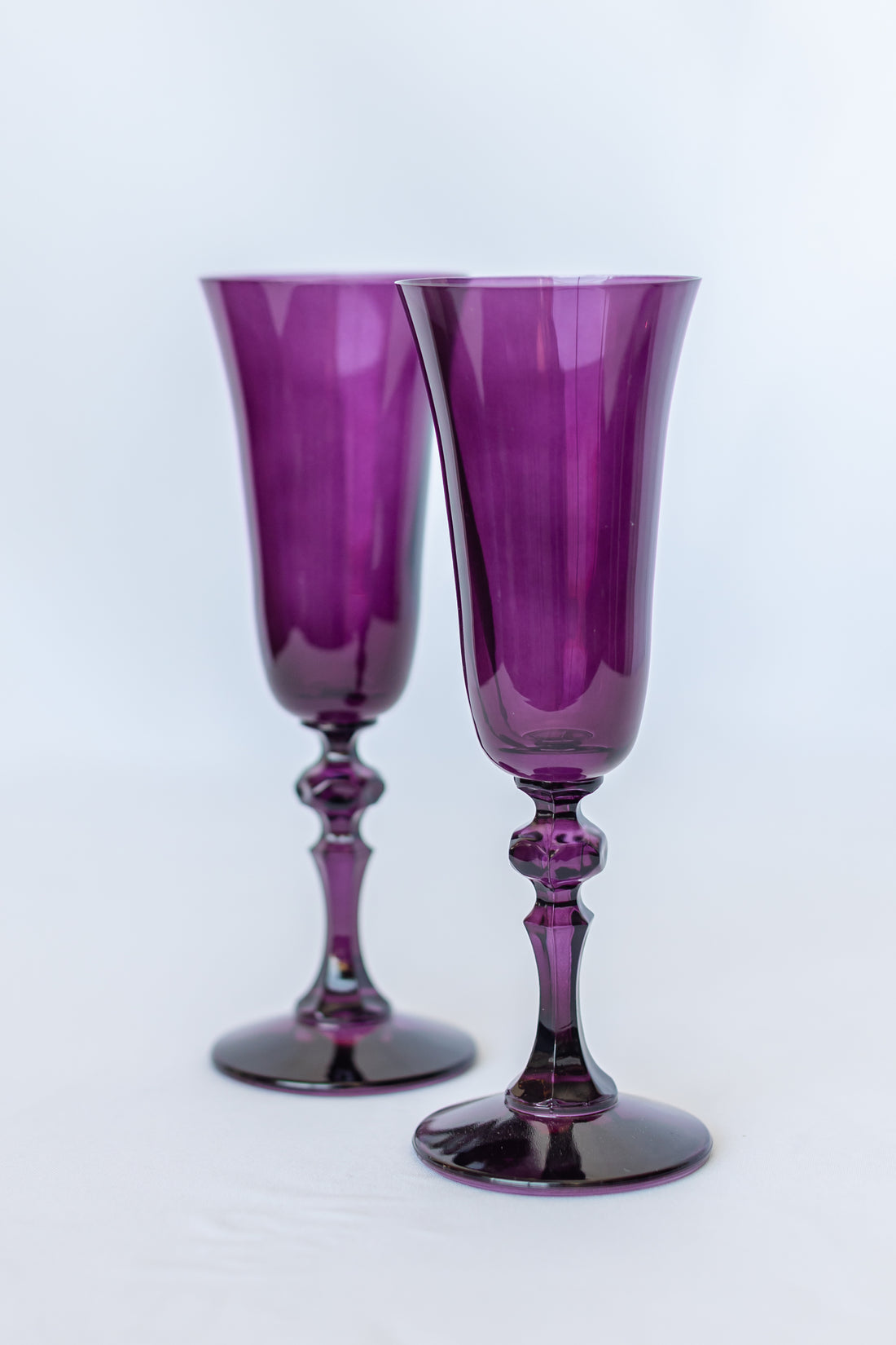 Estelle Colored Regal Flute - Set of 2 {Amethyst}