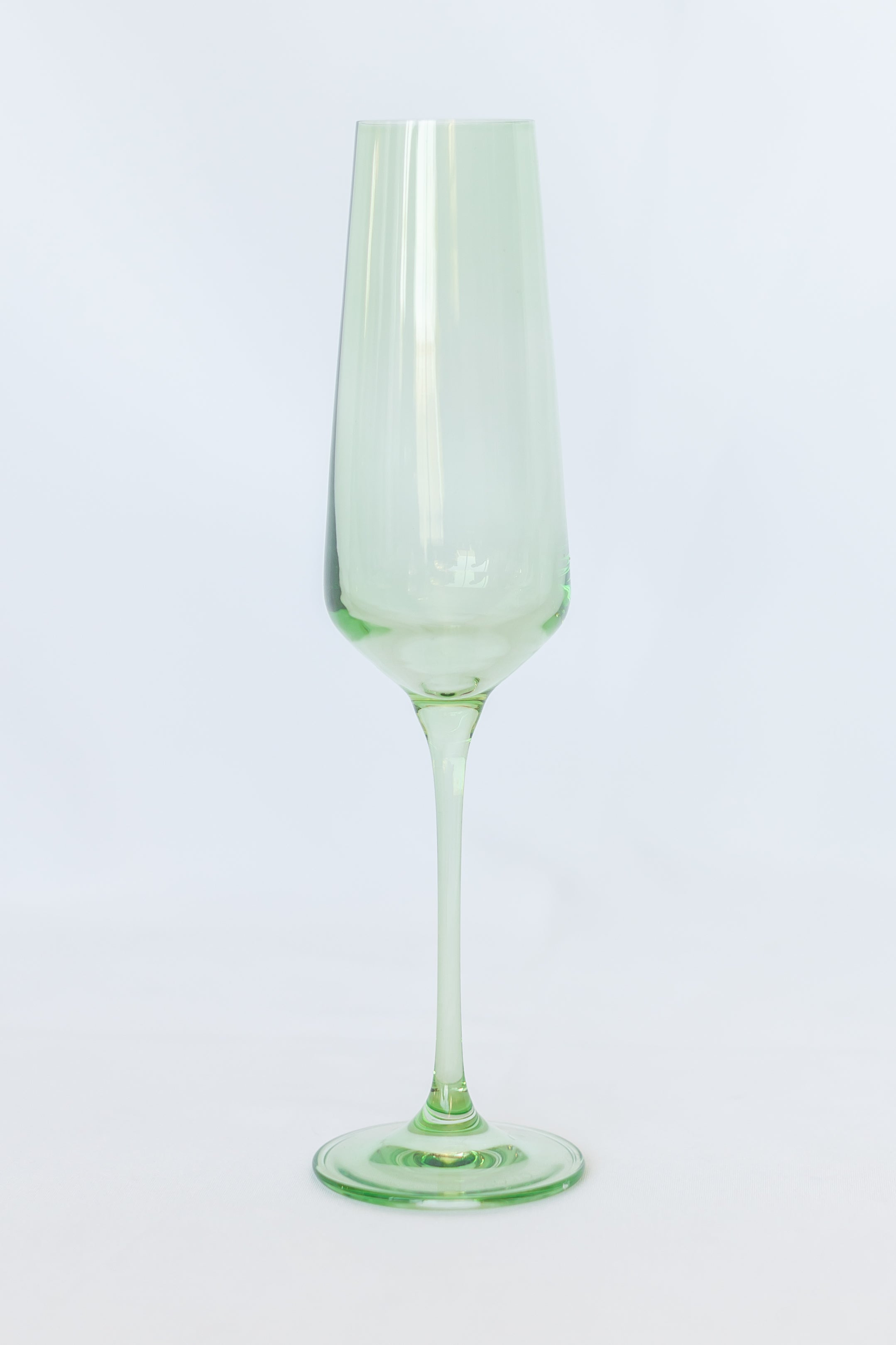 Estelle Colored Champagne Flute - Set of 6 {Mint Green}