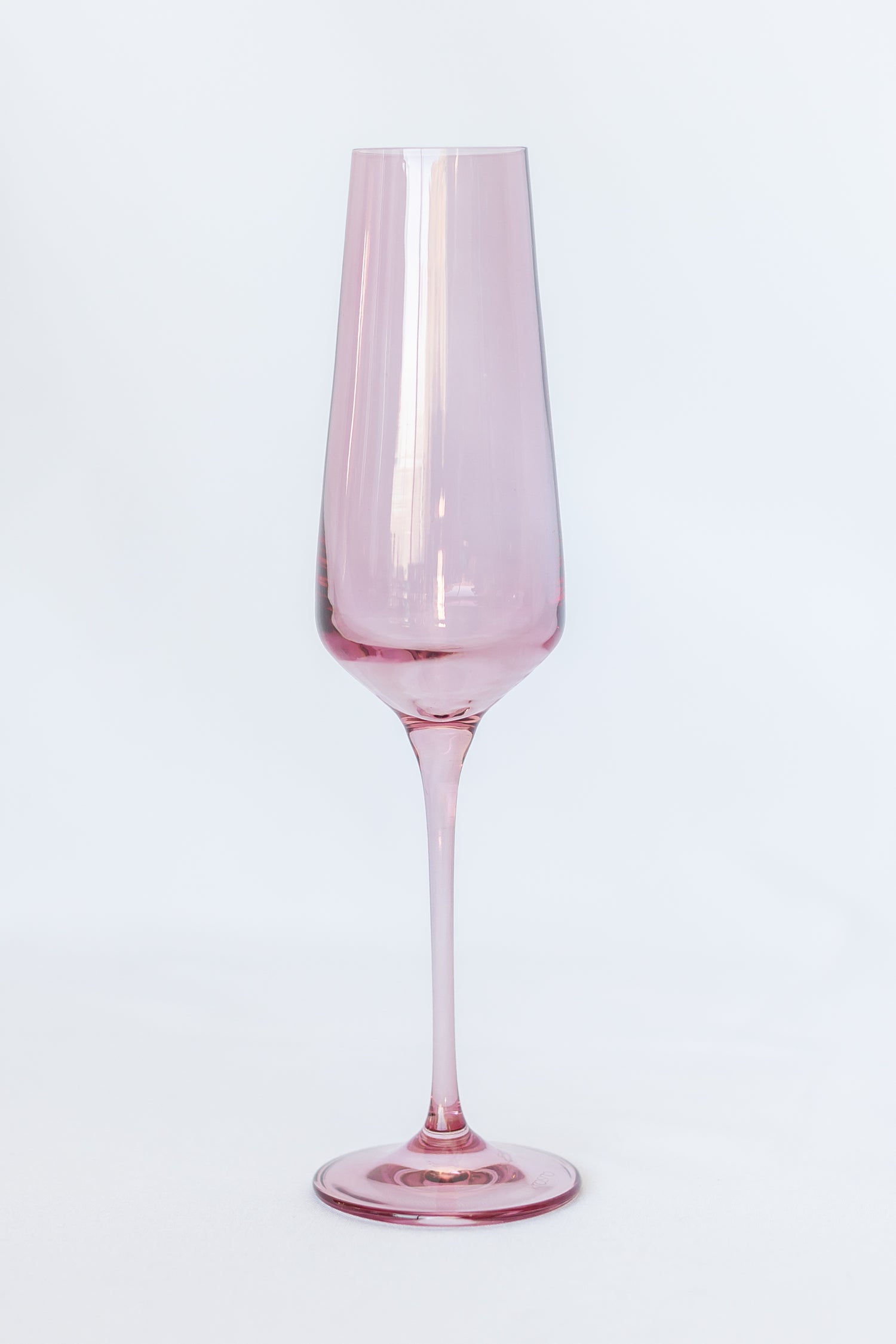 Estelle Colored Champagne Flute - Set of 2 {Rose}