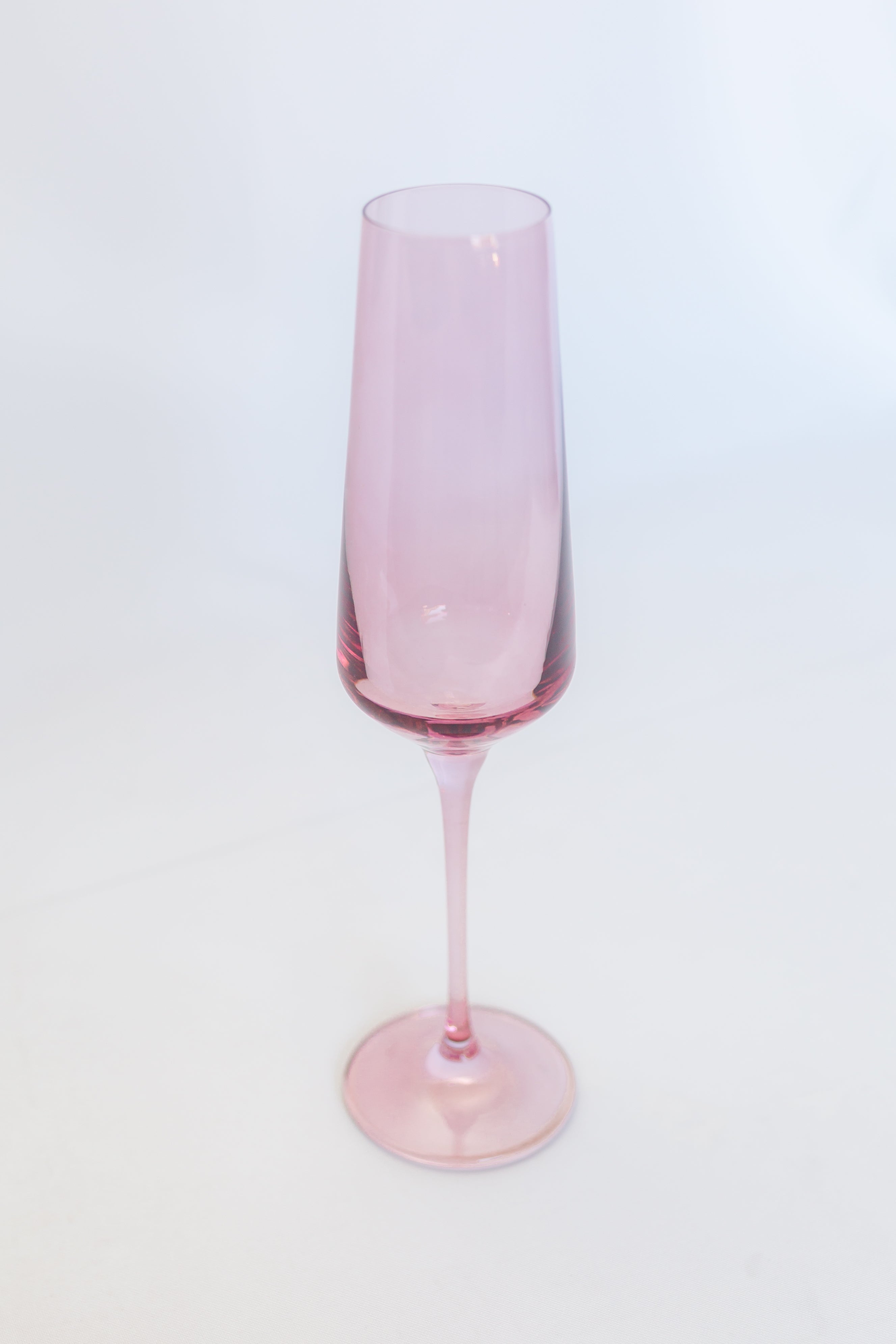 Estelle Colored Champagne Flute - Set of 2 {Rose}