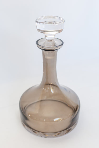 Estelle Colored Decanter- Vogue {Gray Smoke}