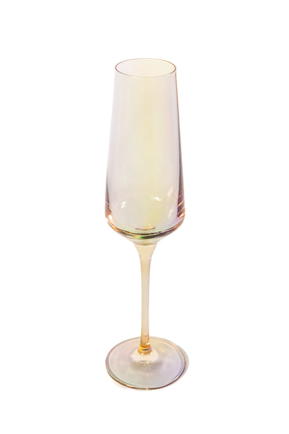 Estelle Colored Champagne Flute - Set of 2 {Iridescent}