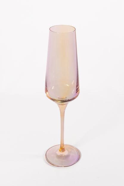 Estelle Colored Champagne Flute - Set of 2 {Iridescent}