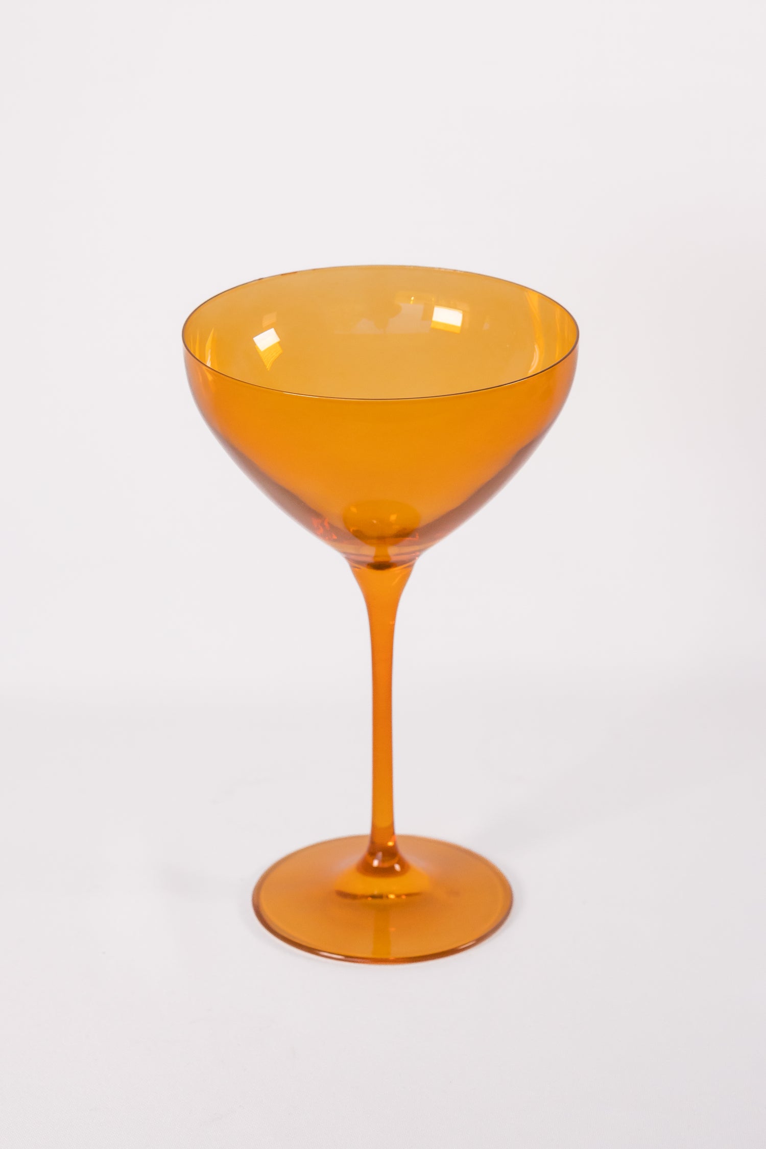 Estelle Colored Martini Glass - Set of 2 {Butterscotch}