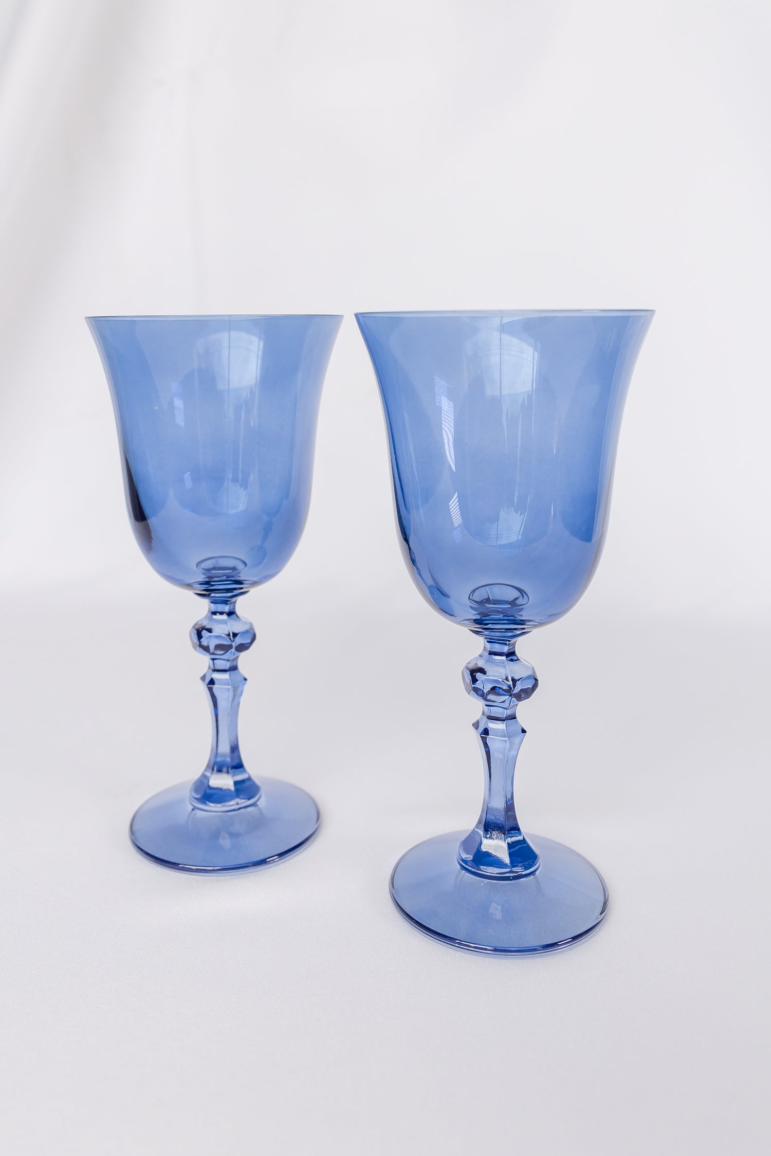 Estelle Colored Regal Goblet - Set of 2 {Cobalt Blue}