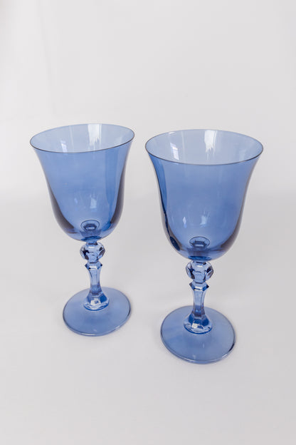 Estelle Colored Regal Goblet - Set of 2 {Cobalt Blue}