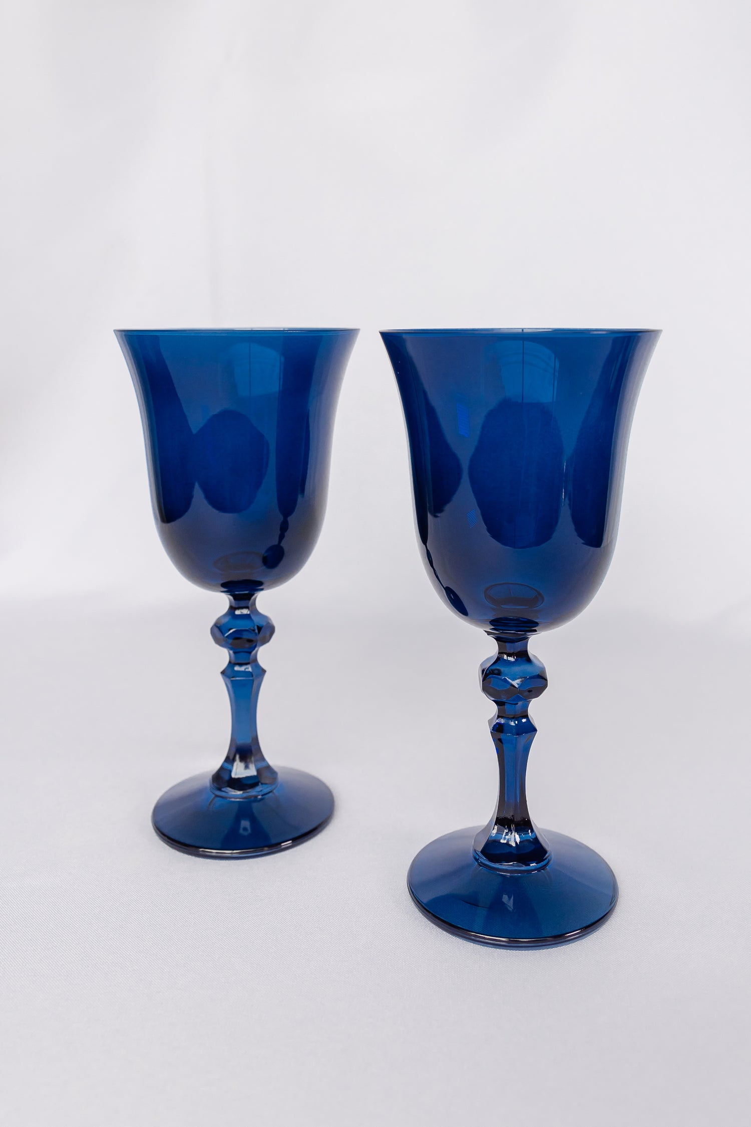 Estelle Colored Regal Goblet - Set of 2 {Midnight Blue}