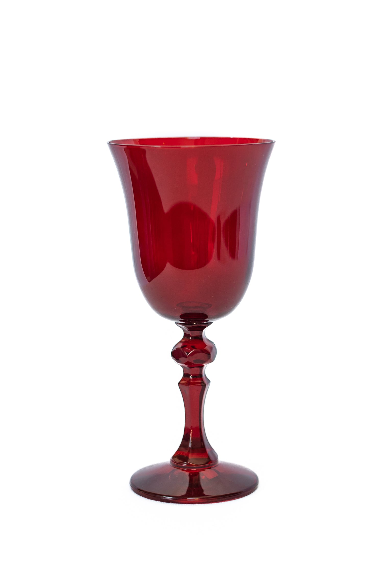 Estelle Colored Regal Goblet - Set of 2 {Red}