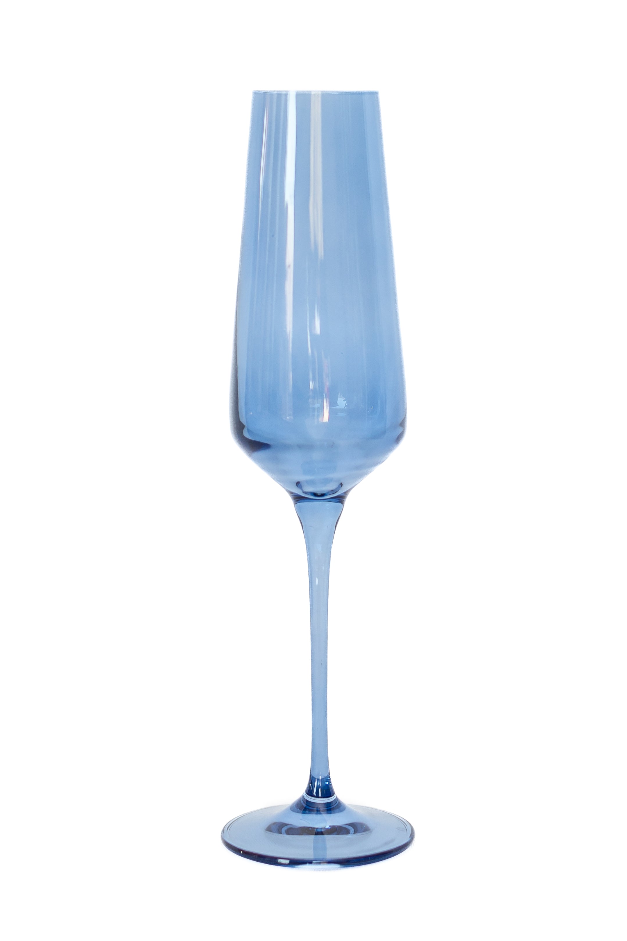 Estelle Colored Champagne Flute - Set of 2 {Cobalt Blue}